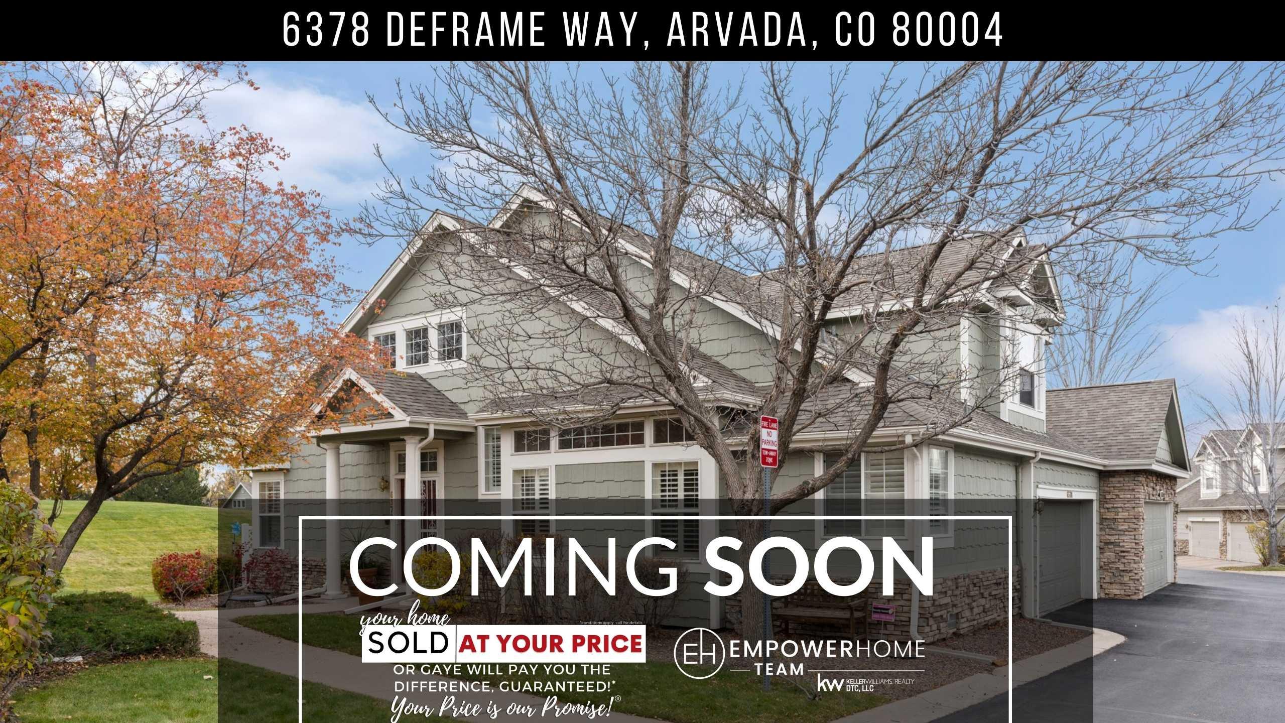 6378 Deframe Way, Arvada, CO 80004