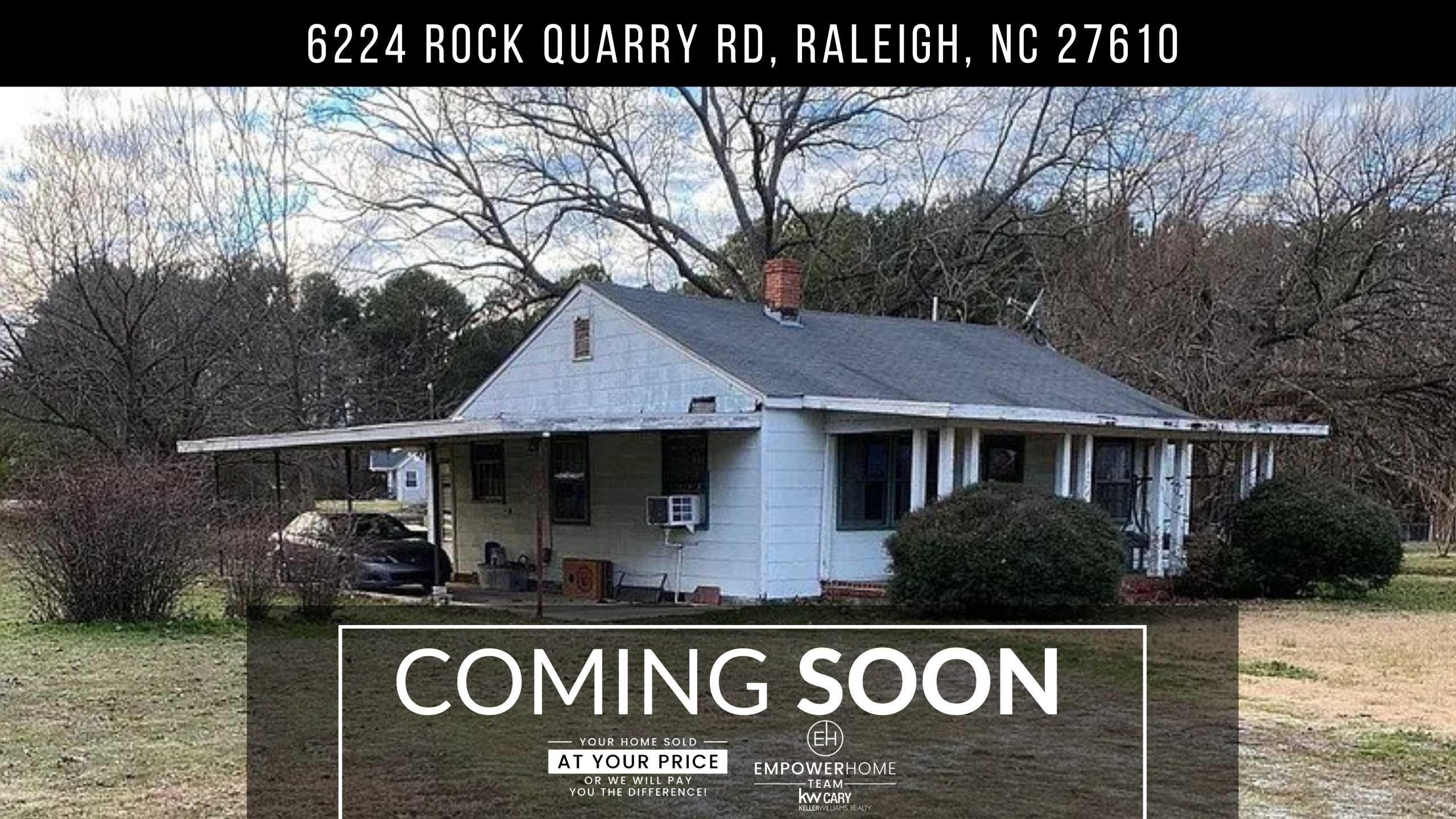 6224 Rock Quarry Rd, Raleigh, NC 27610