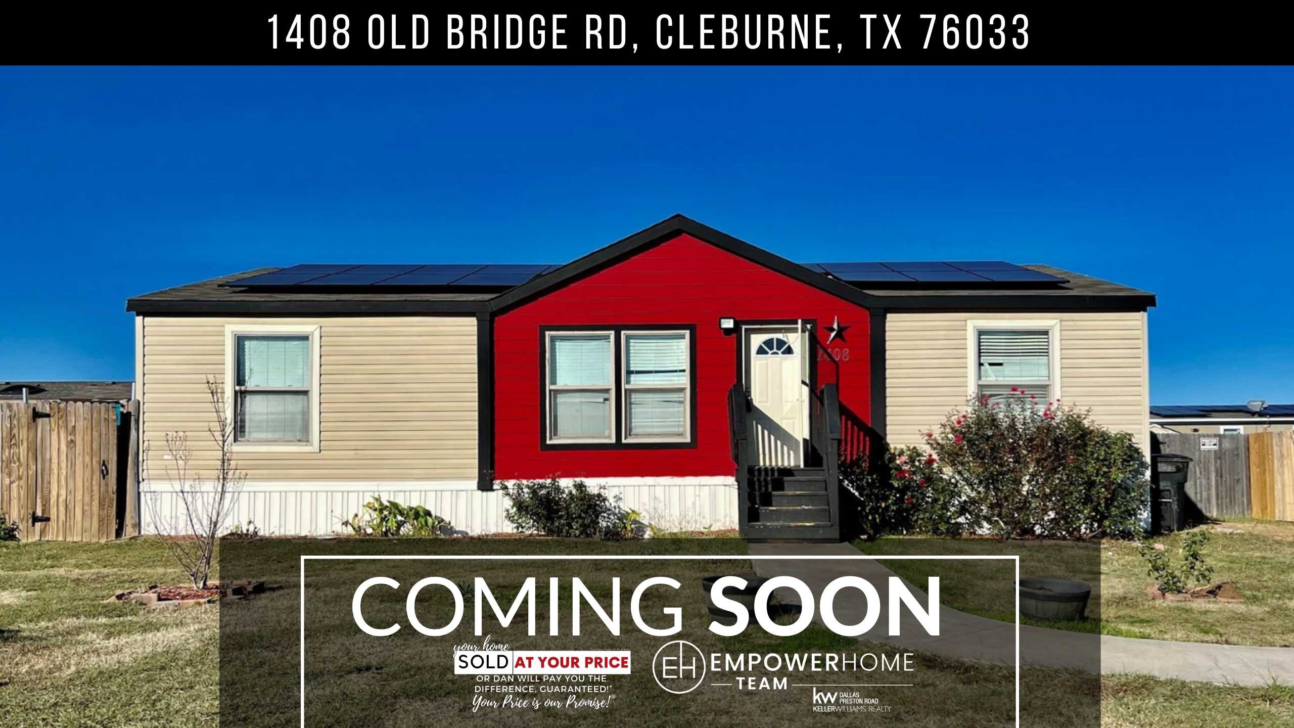 408 Old Bridge Rd, Cleburne, TX 76033