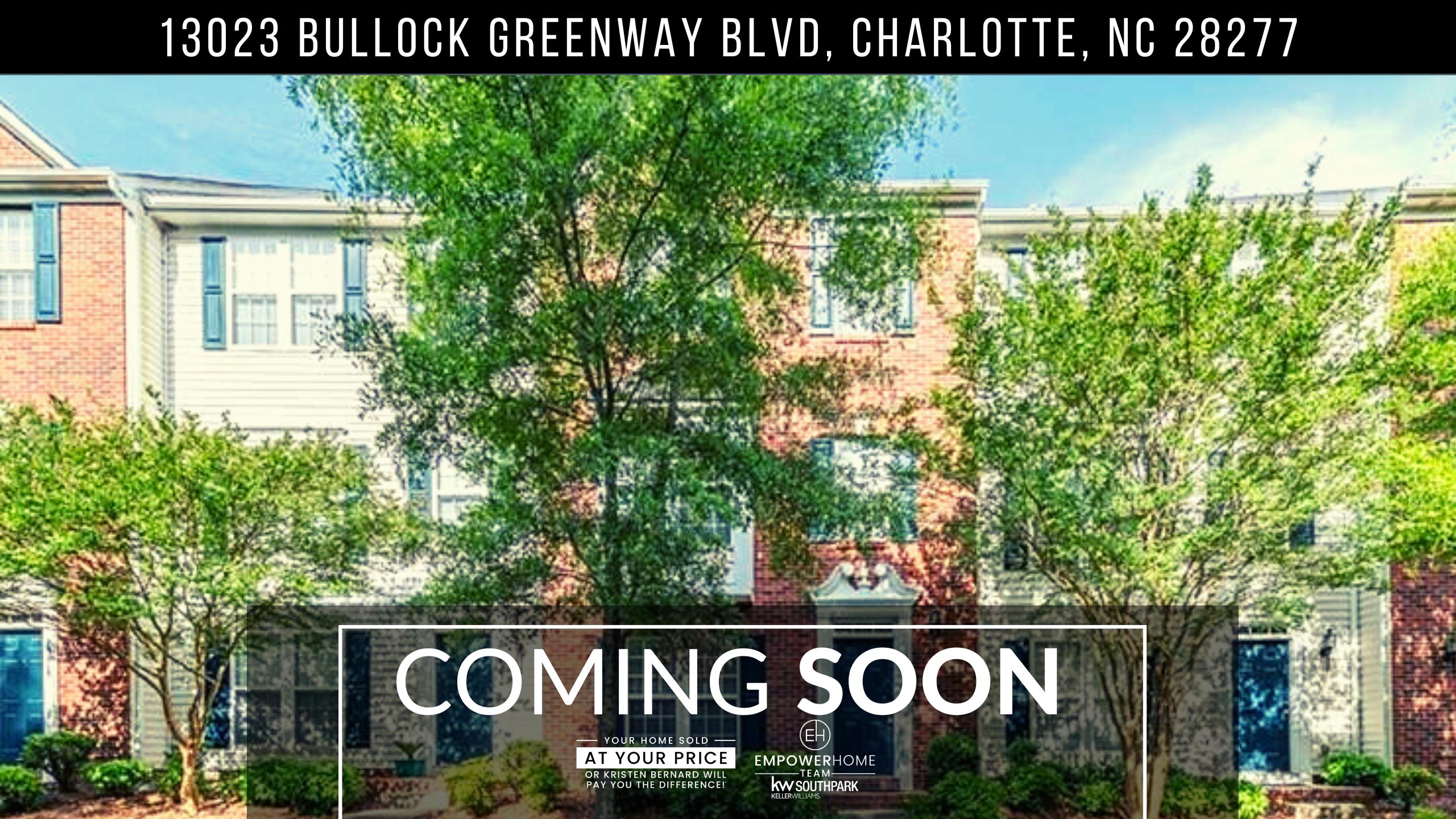 13023 Bullock Greenway Blvd, Charlotte, NC 28277