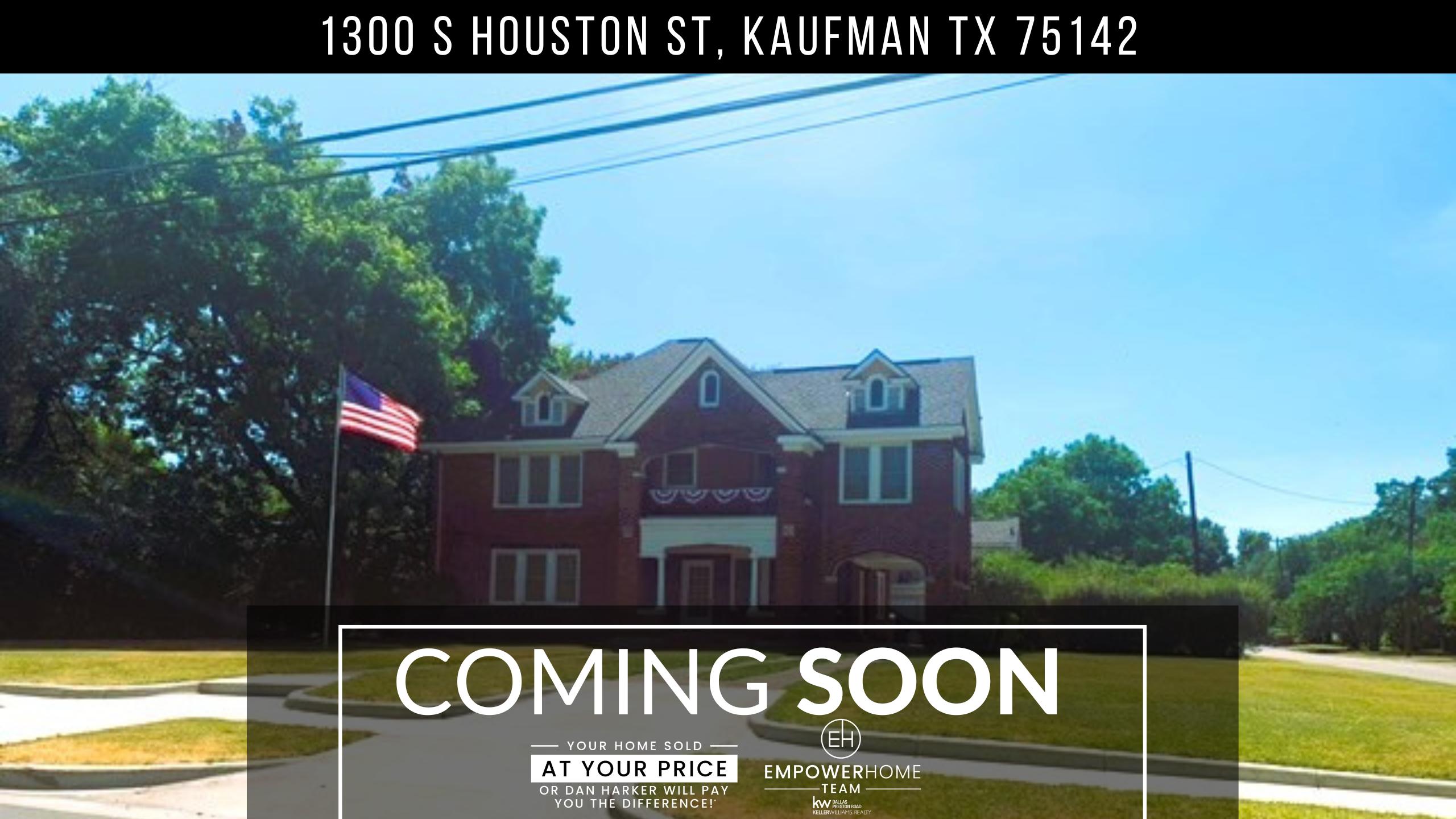 1300 S Houston St, Kaufman, TX 75142