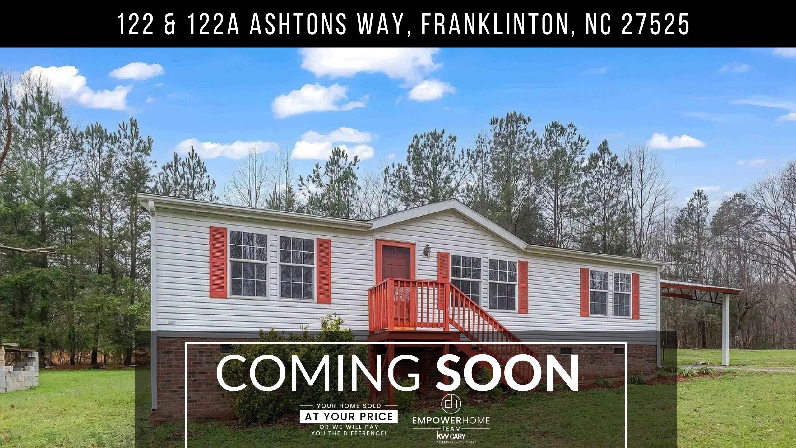 122 & 122A Ashtons Way, Franklinton, NC 27525