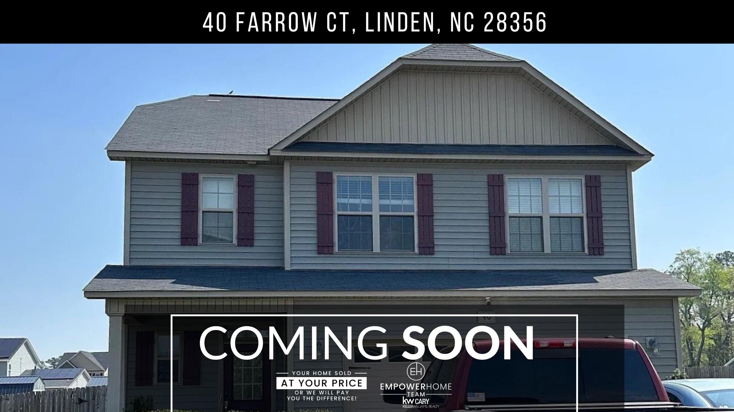 40 Farrow Ct, Linden, NC 28356