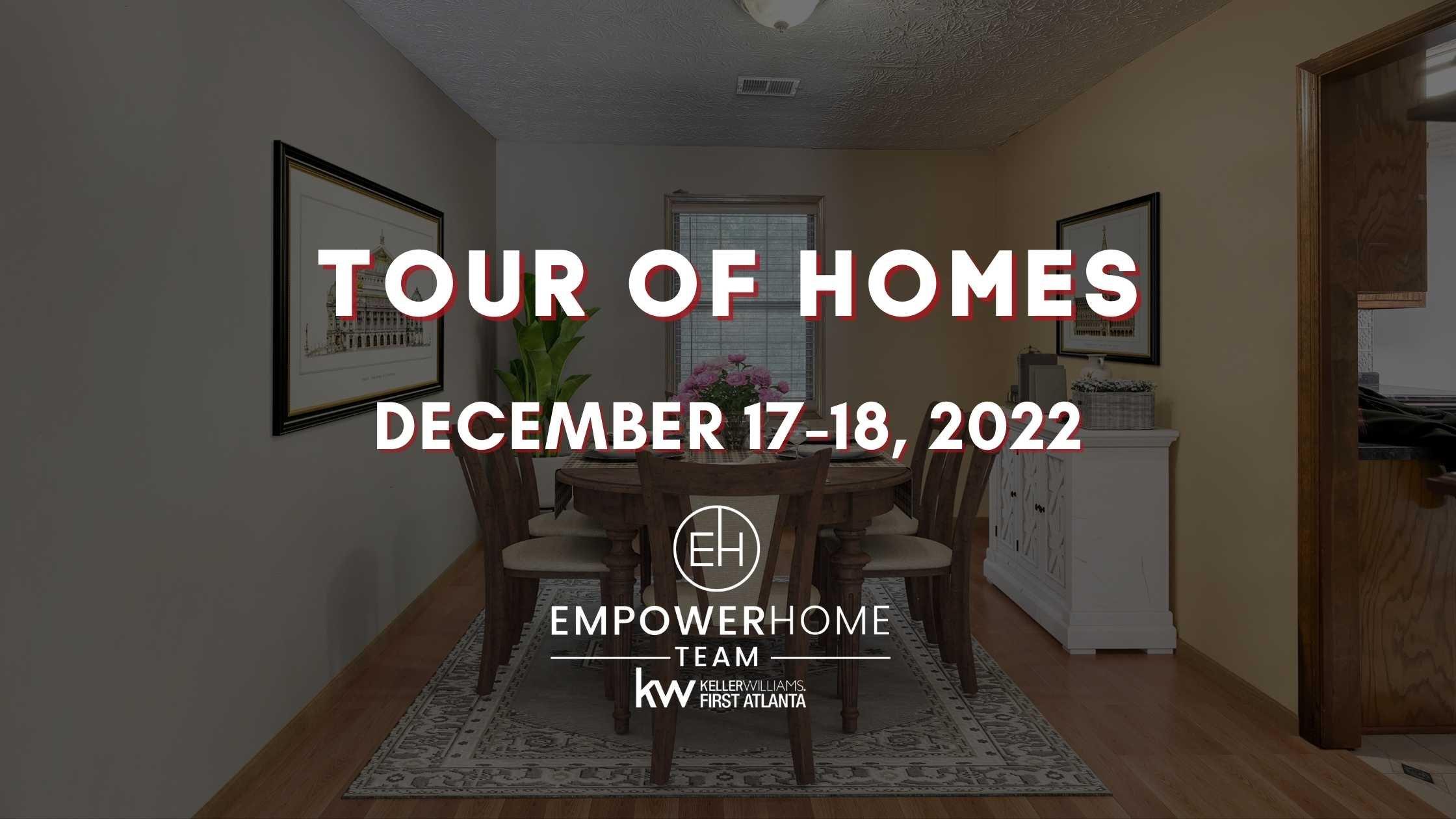 Tour of Homes In-Person December 17-18