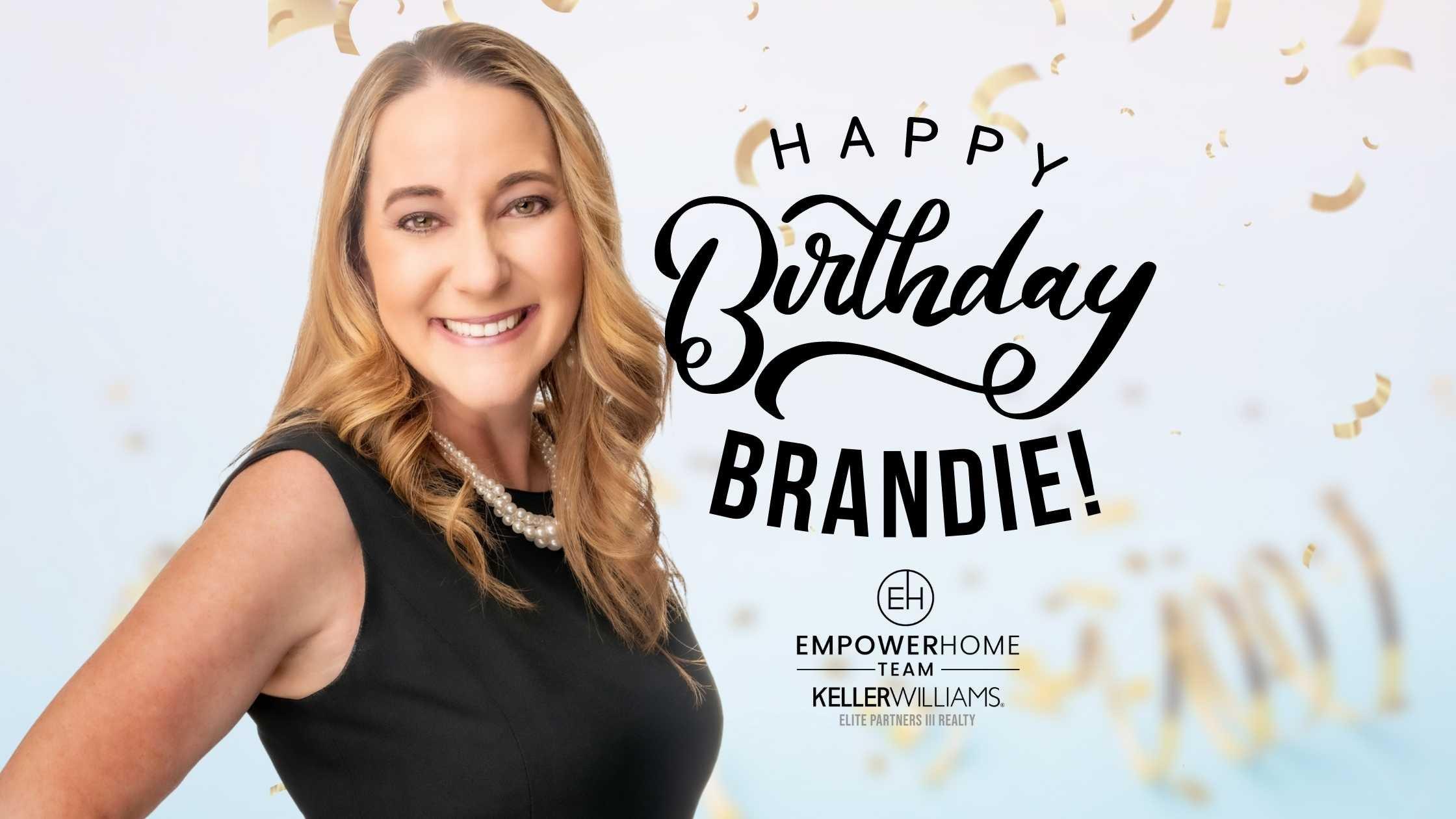 Happy Birthday Brandie Mathison-Klein!