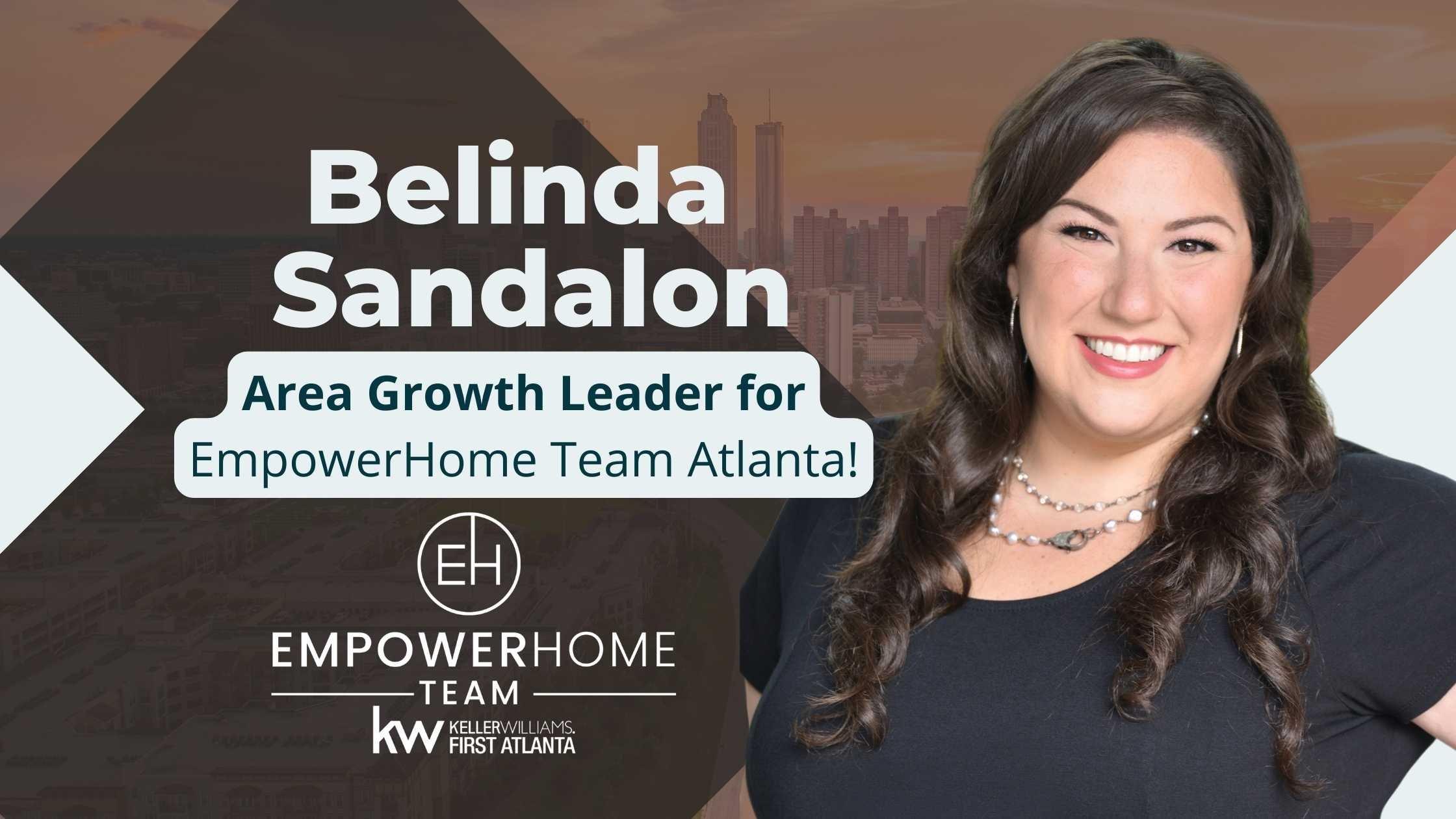 Belinda Sandalon Named Area Growth Leader in Atlanta, GA!