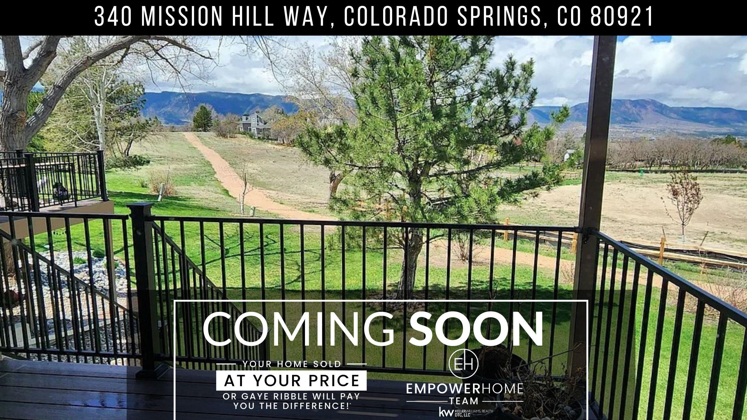 340 Mission Hill Way, Colorado Springs, CO 80921