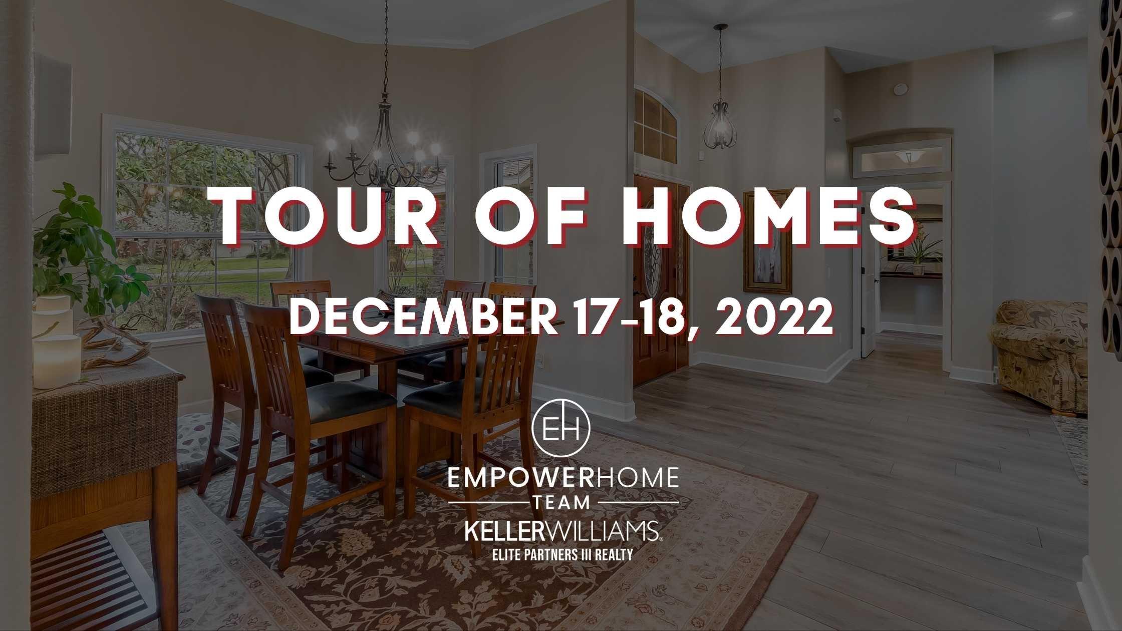 Tour of Homes In-Person December 17-18