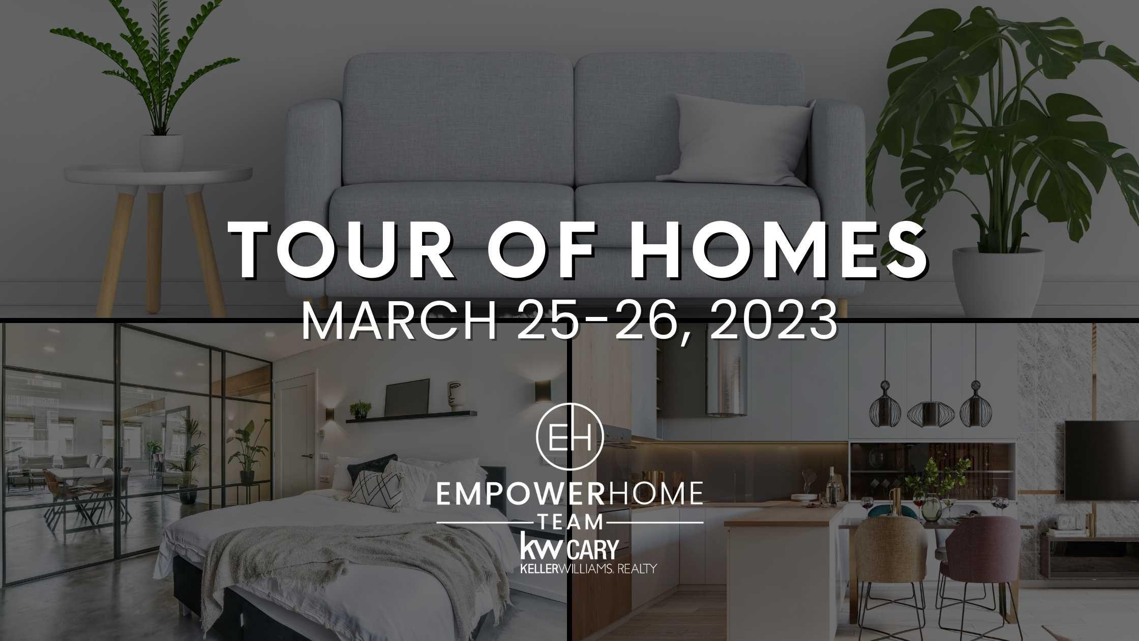 Raleigh Tour of Homes In-Person March 25-26