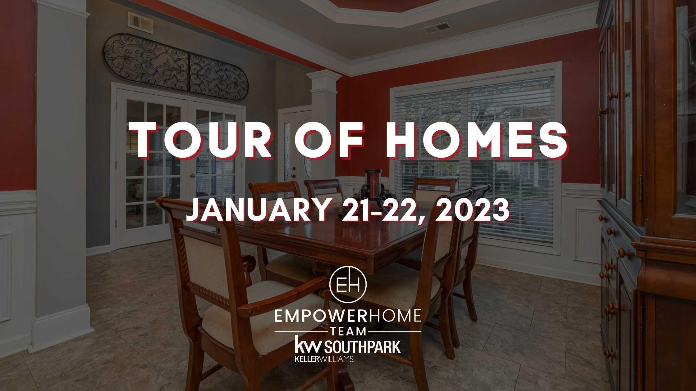 Charlotte Tour of Homes In-Person January 21-22