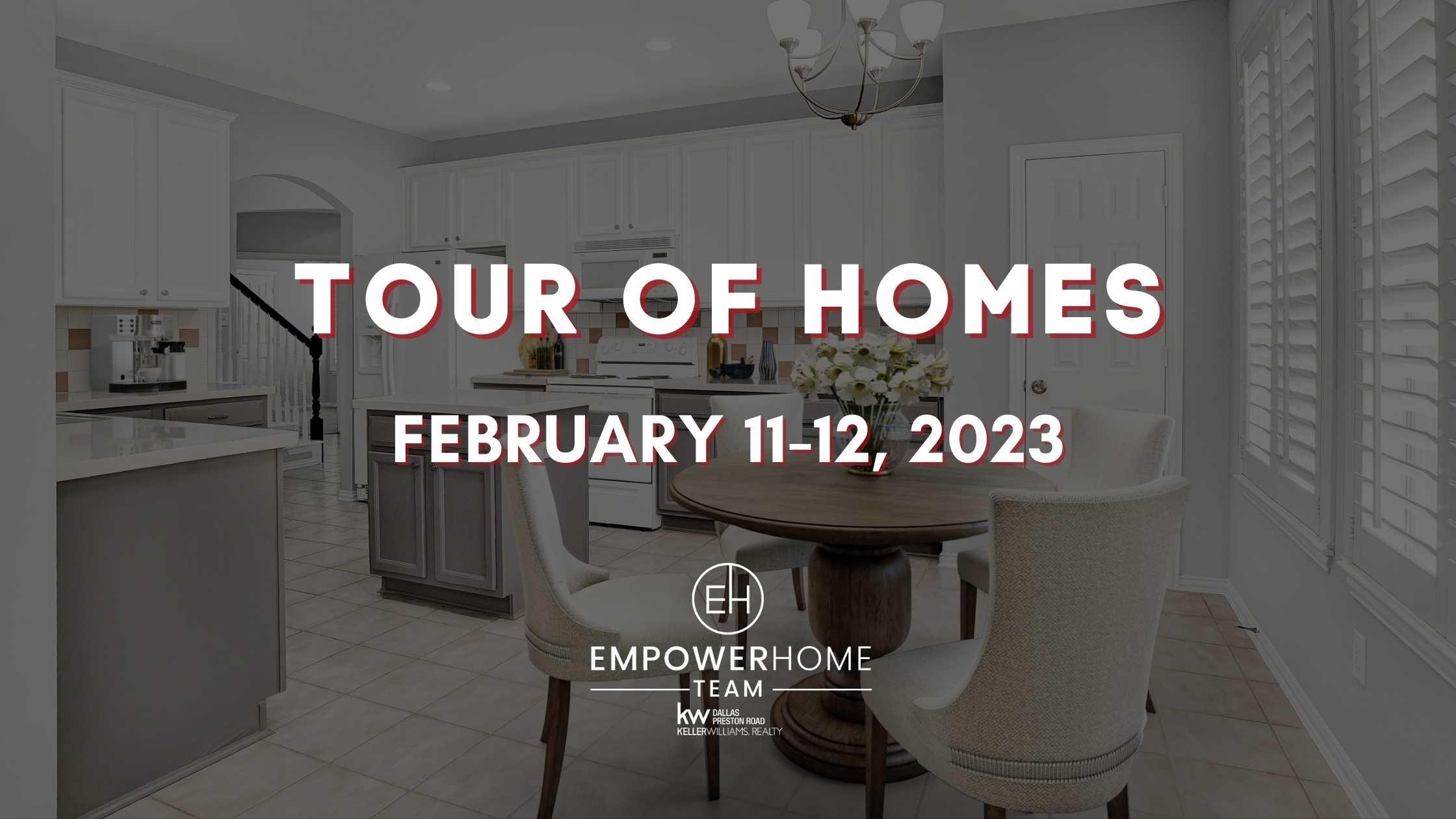 Dallas Tour of Homes In-Person February 11 &12