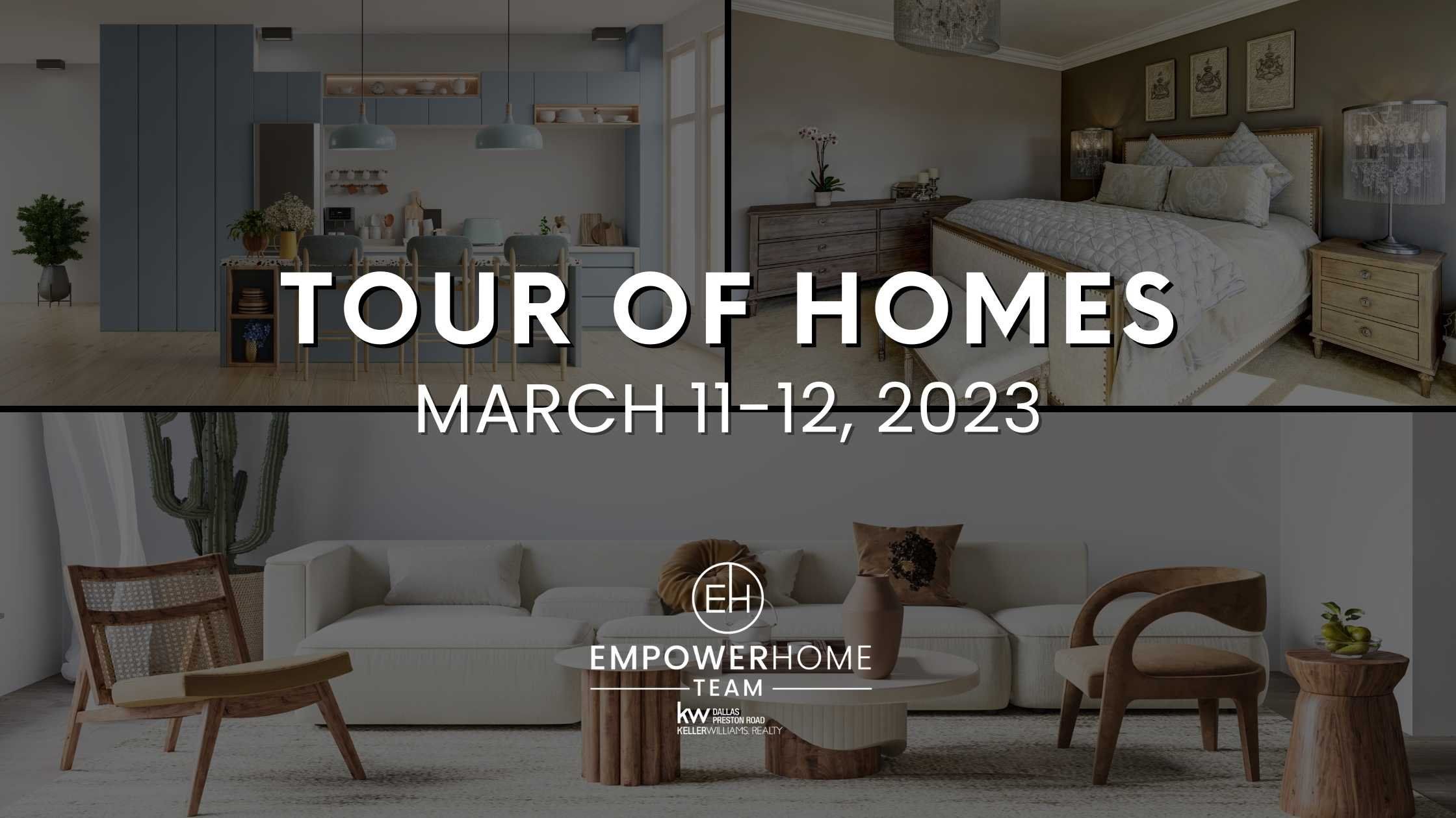 Dallas Tour of Homes In-Person March 11 & 12