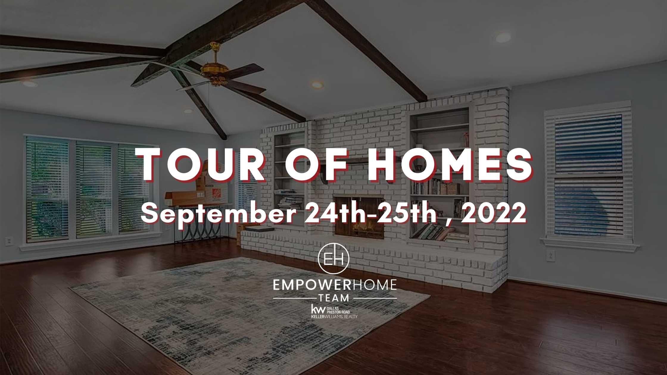 Dallas Tour of Homes In-Person September 24-25