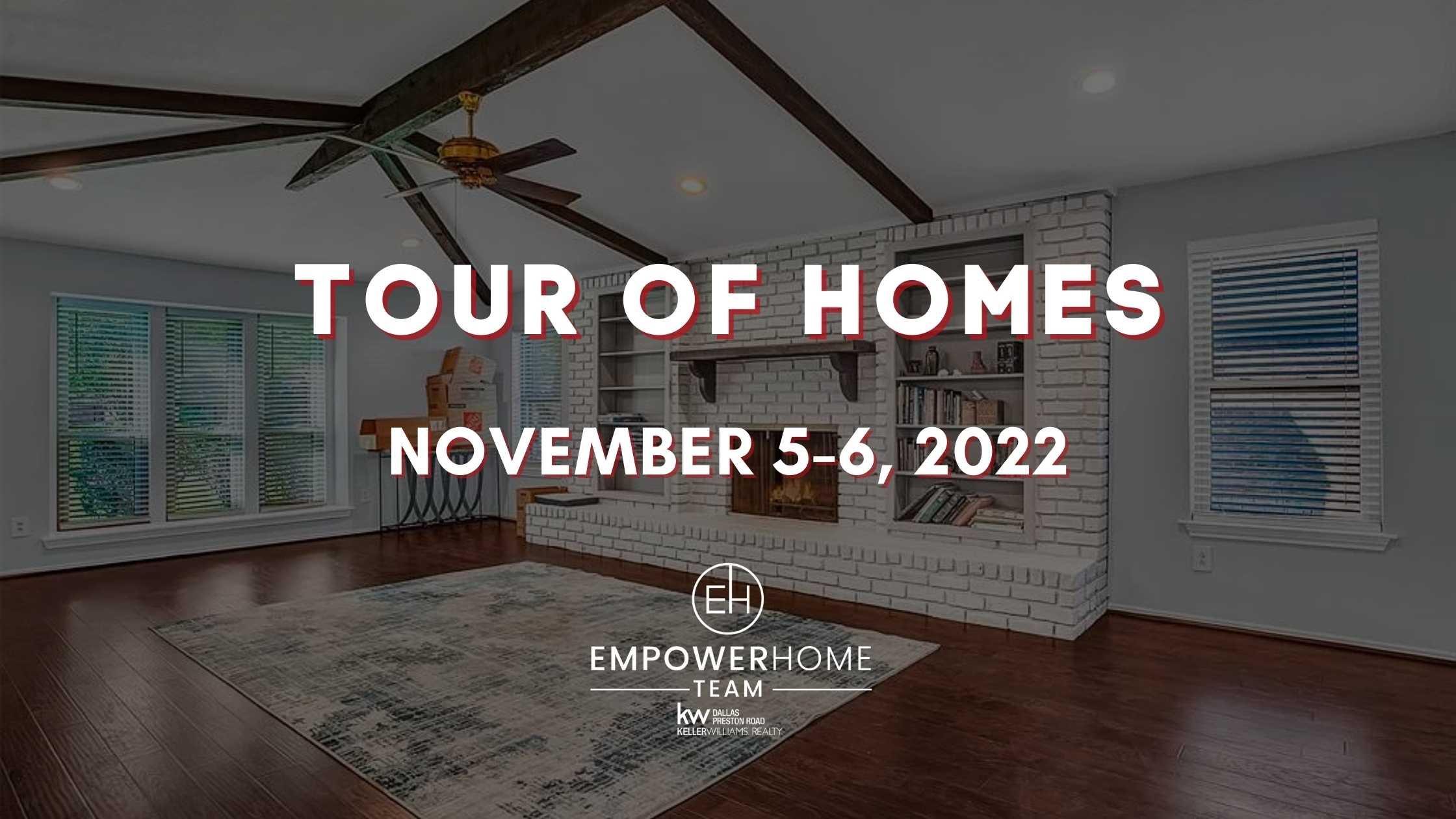 Dallas Tour of Homes In-Person November 5-6