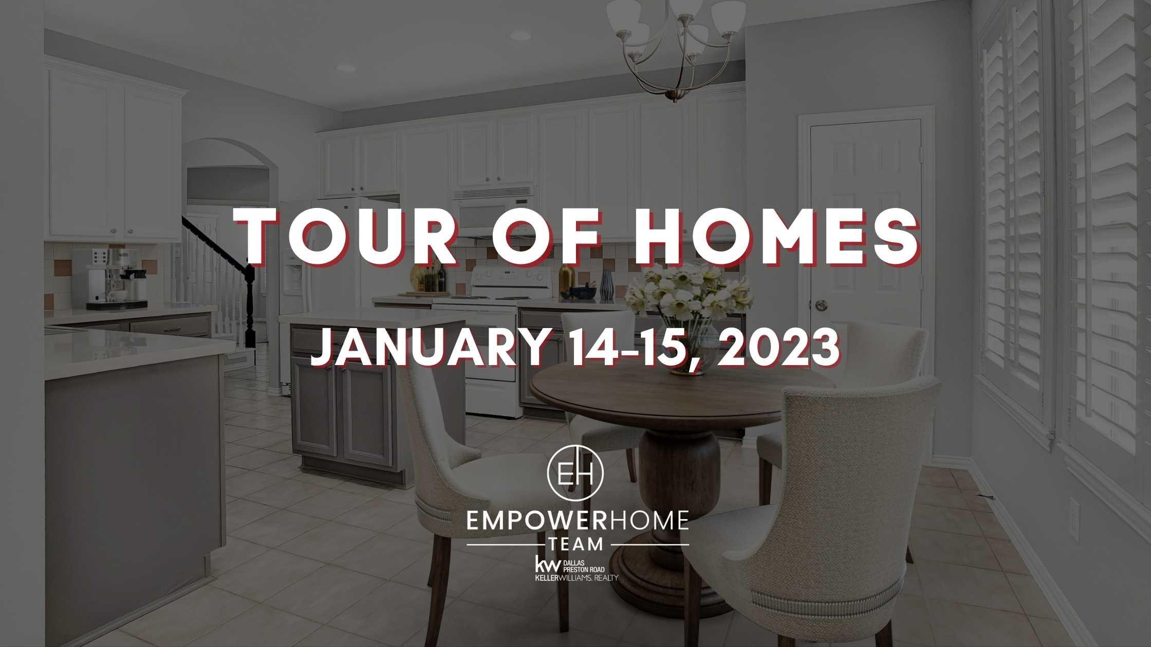 Dallas Tour of Homes In-Person January 14-15