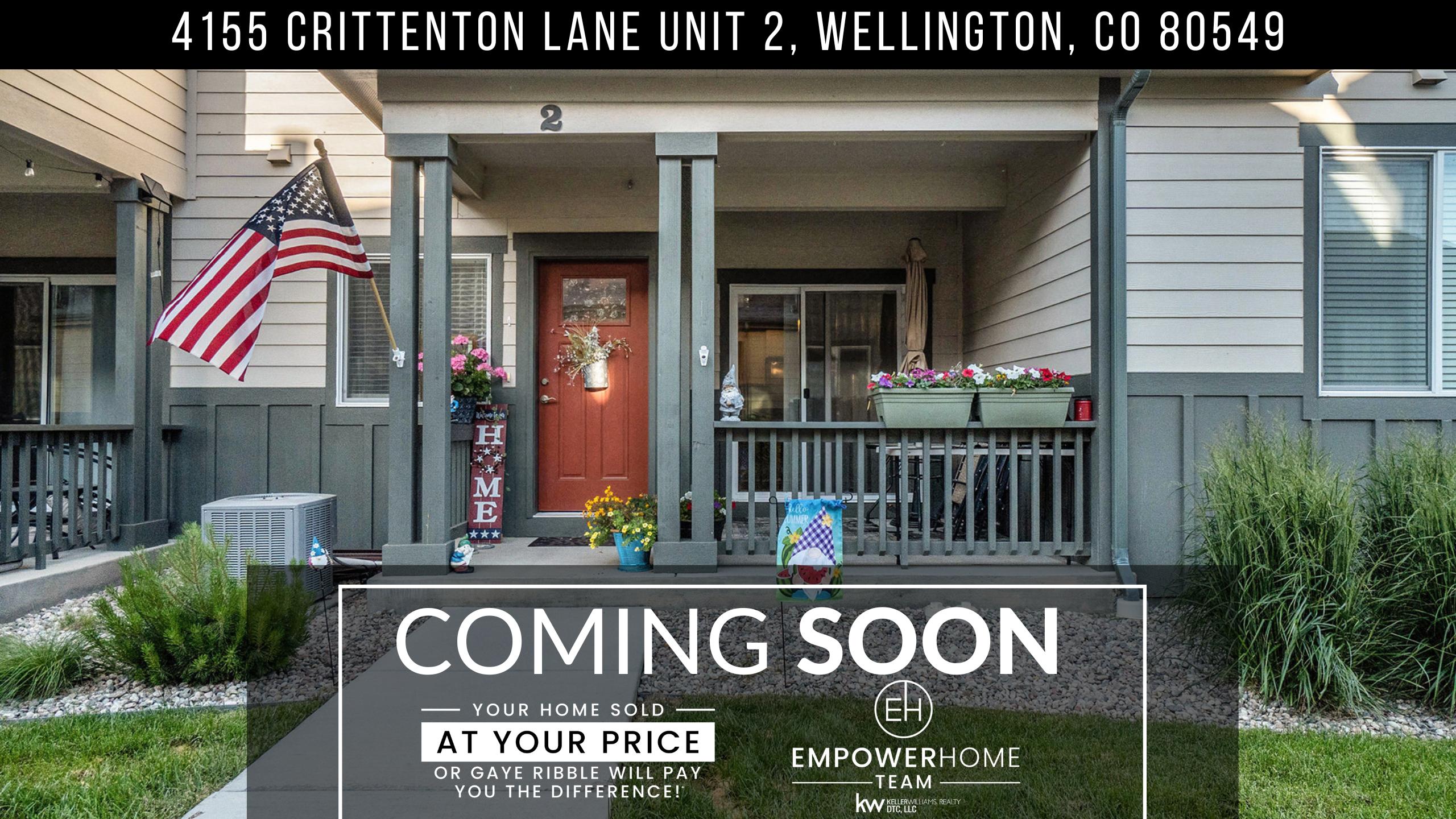 4155 Crittenton Lane Unit 2, Wellington, CO 80549