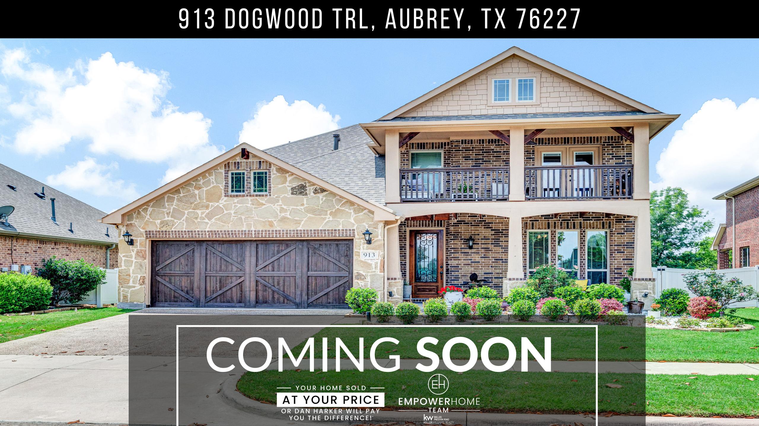 913 Dogwood Trl, Aubrey, TX 76227