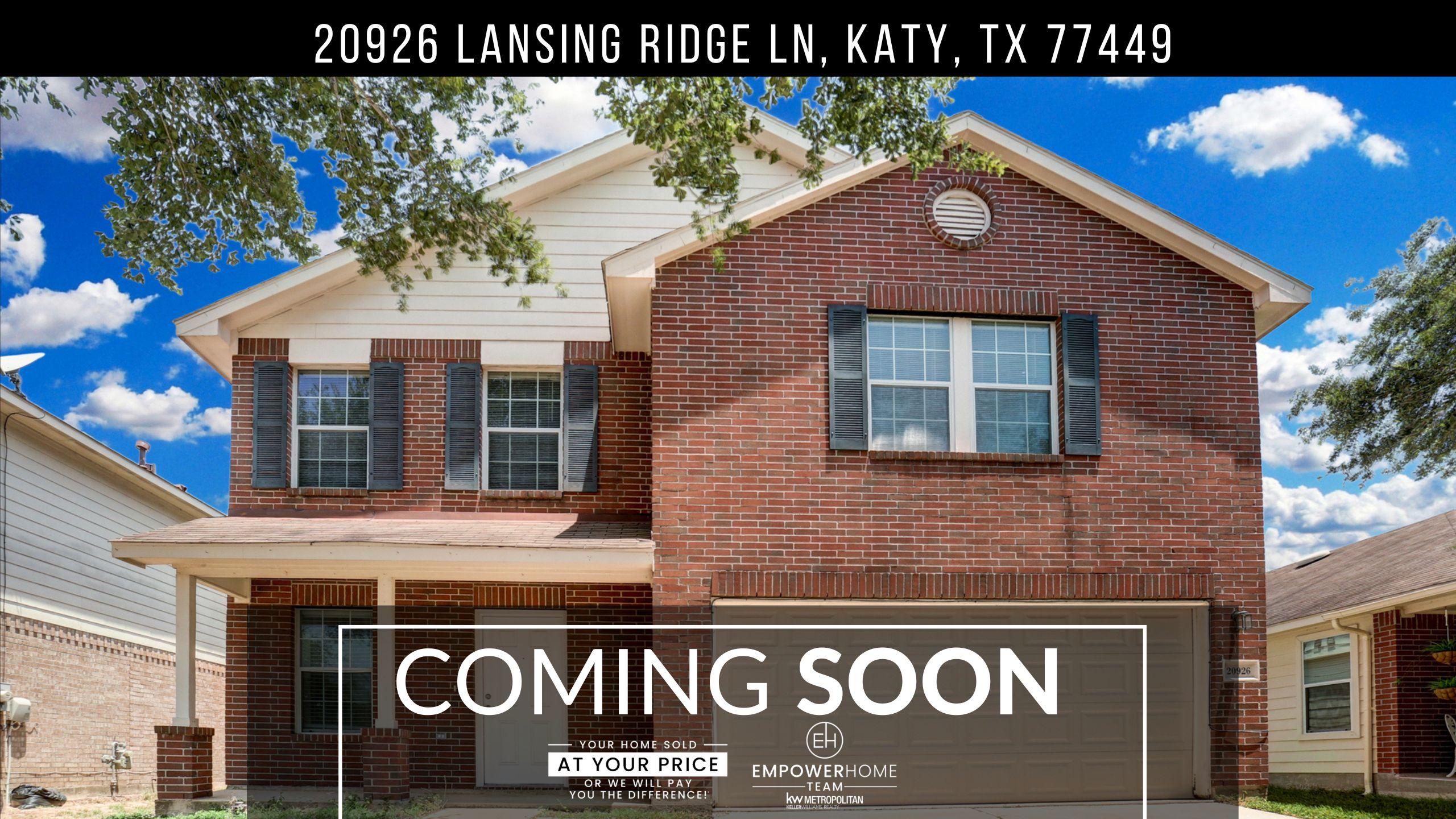 20926 Lansing Ridge Ln, Katy, TX 77449