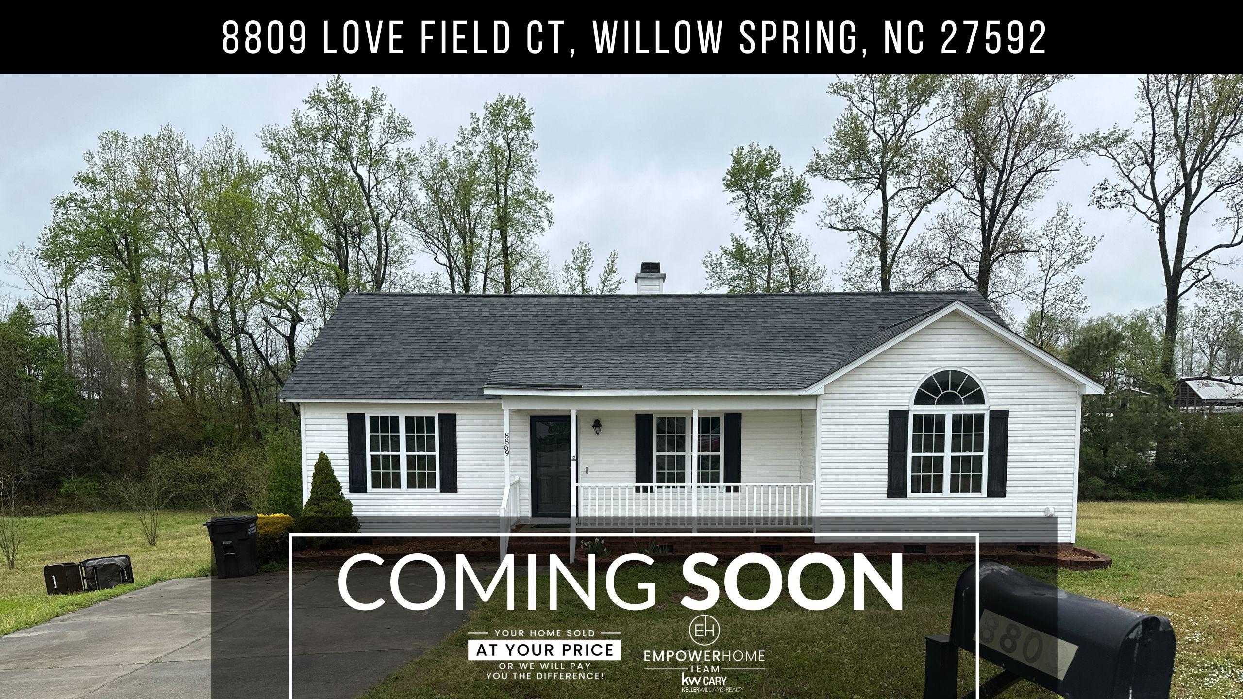 8809 Love Field Ct, Willow Spring, NC 27592