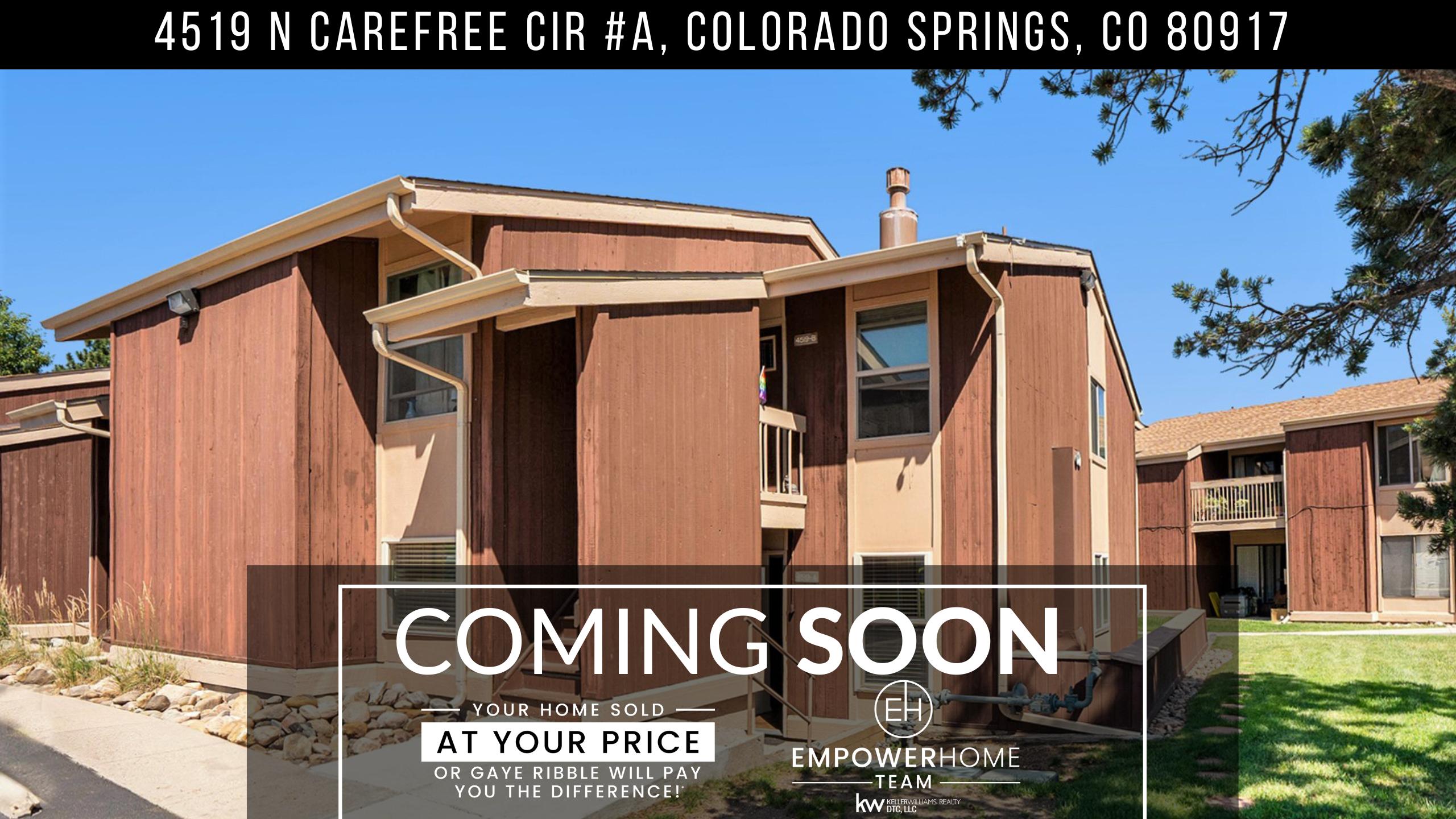 4519 N Carefree Cir #A, Colorado Springs, CO 80917