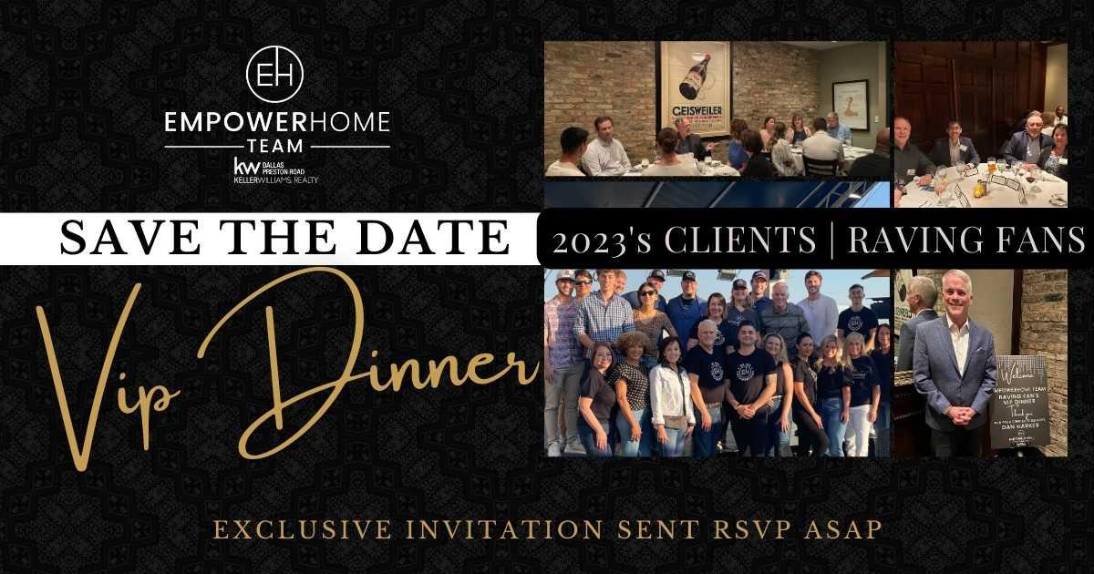 You’re Invited! Join EmpowerHome Team for an Extraordinary VIP Dinner Event!