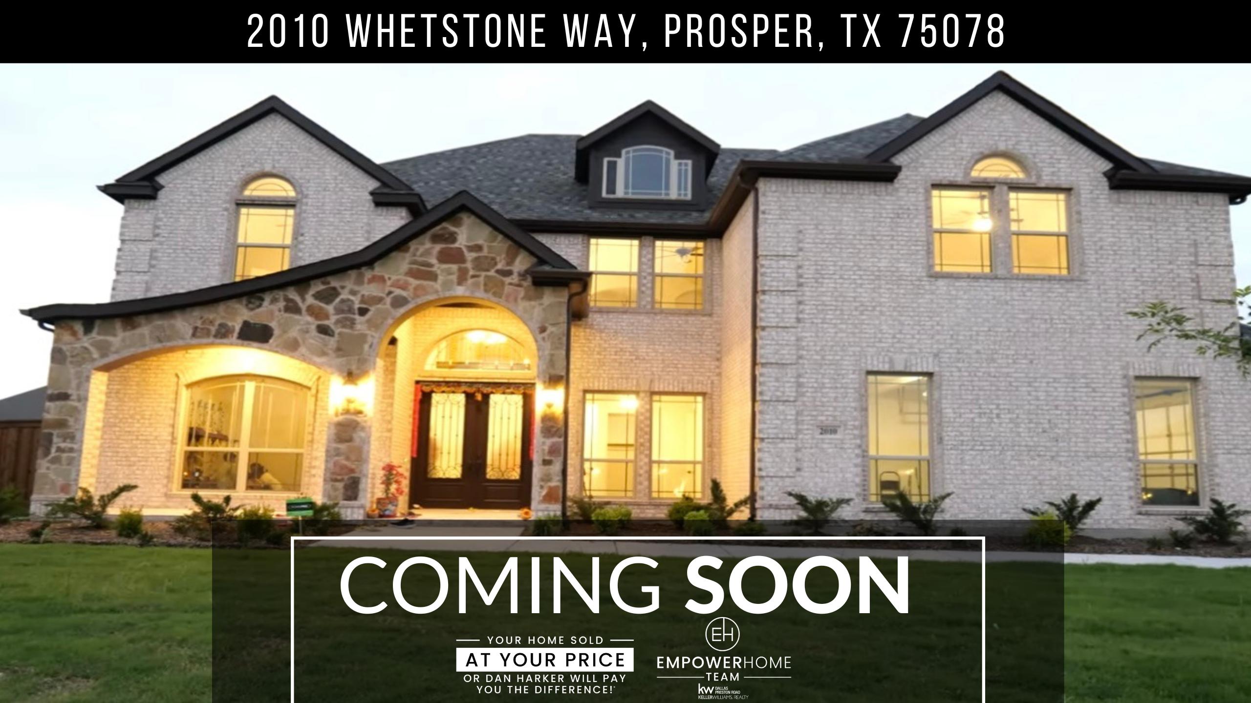 2010 Whetstone Way, Prosper, TX 75078