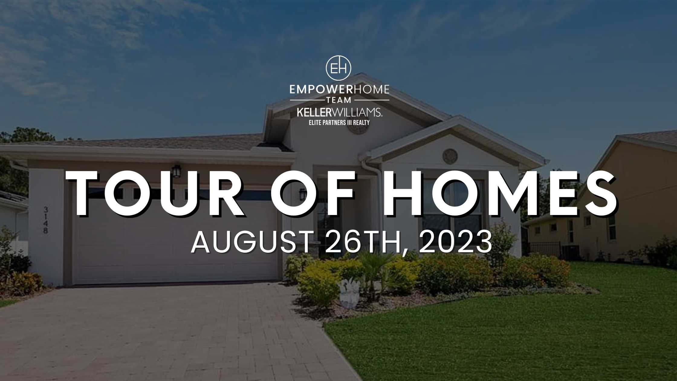 Orlando Tour of Homes In-Person August 26th