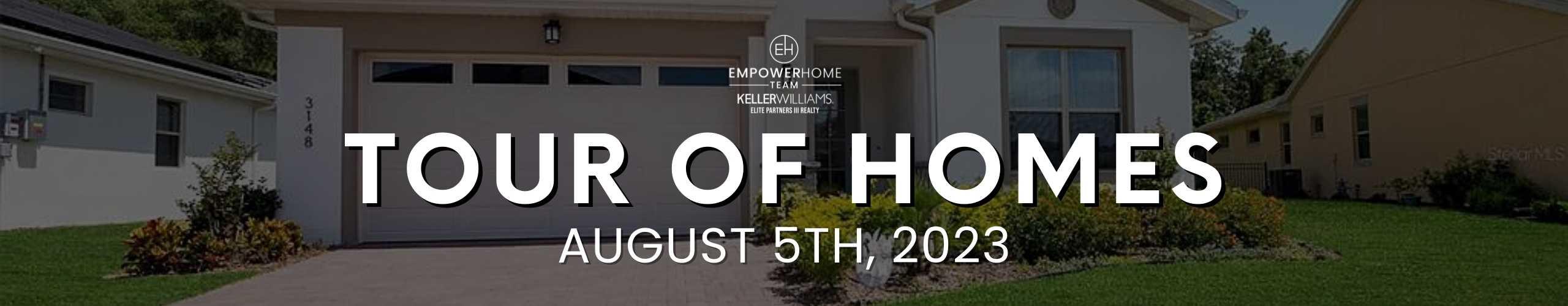 Orlando Tour of Homes In-Person August 5th