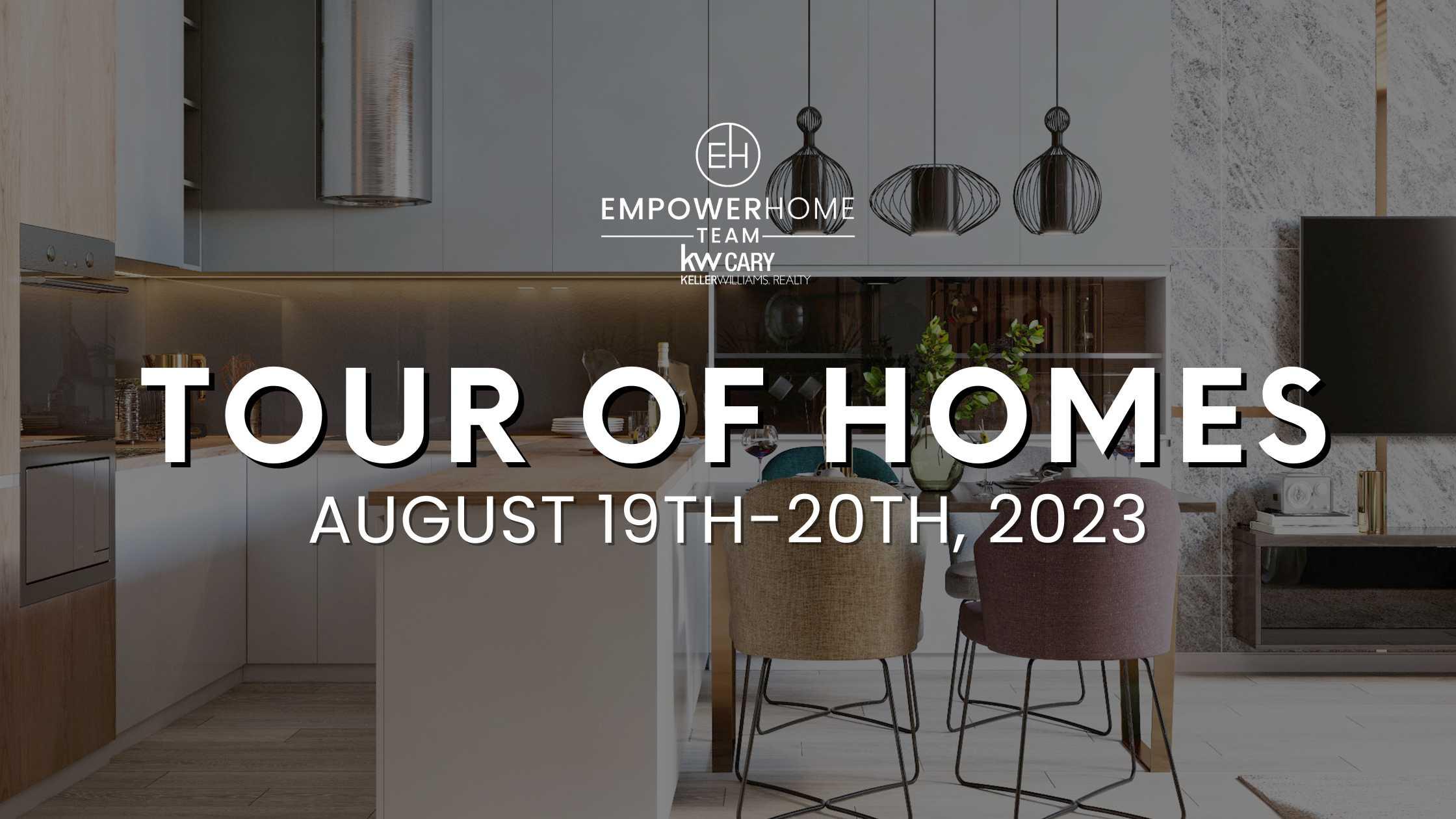 Raleigh Tour of Homes In-Person August 19-20