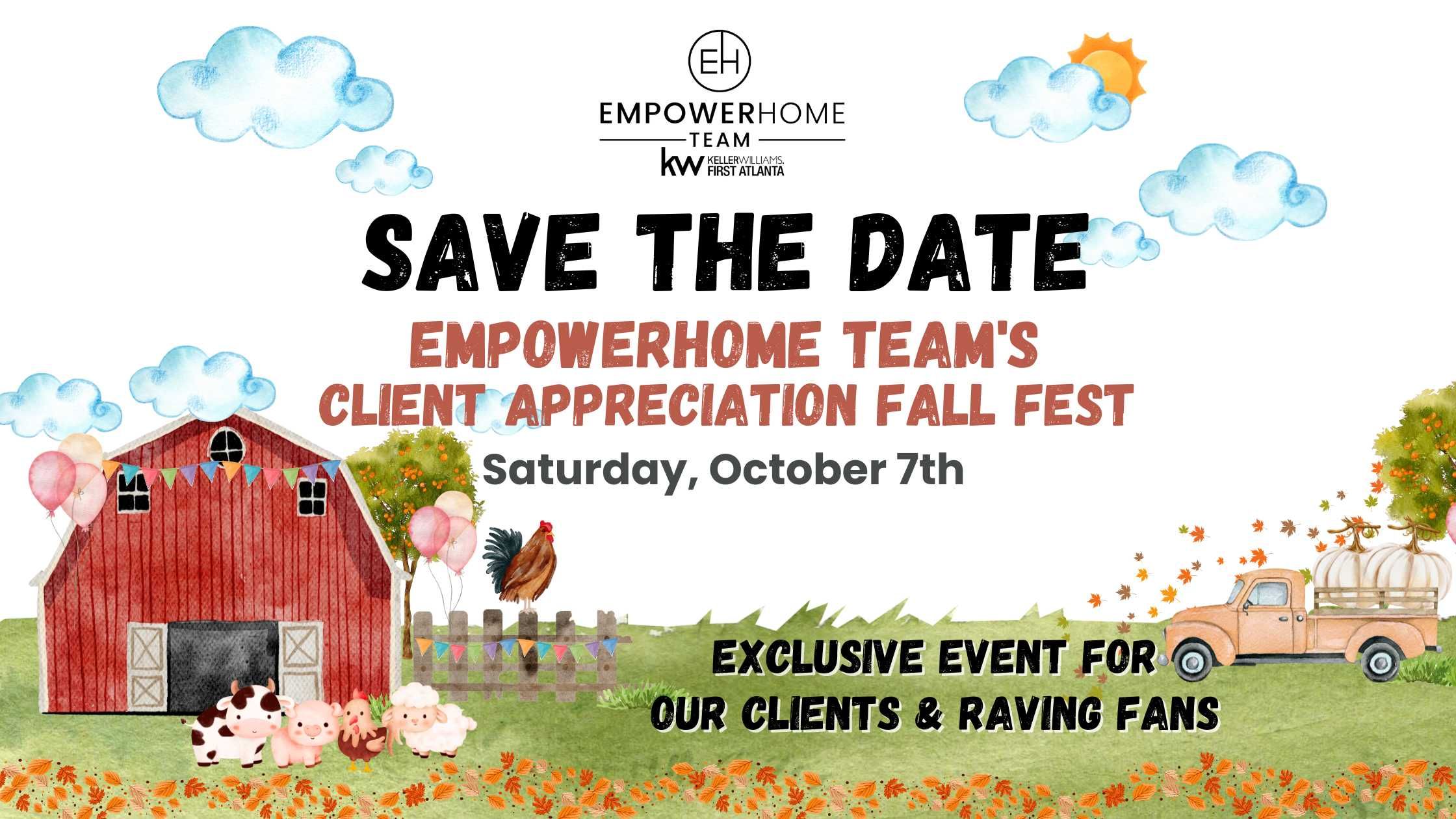 Save the Date: EmpowerHome Team Atlanta’s Client Appreciation Fall Festival