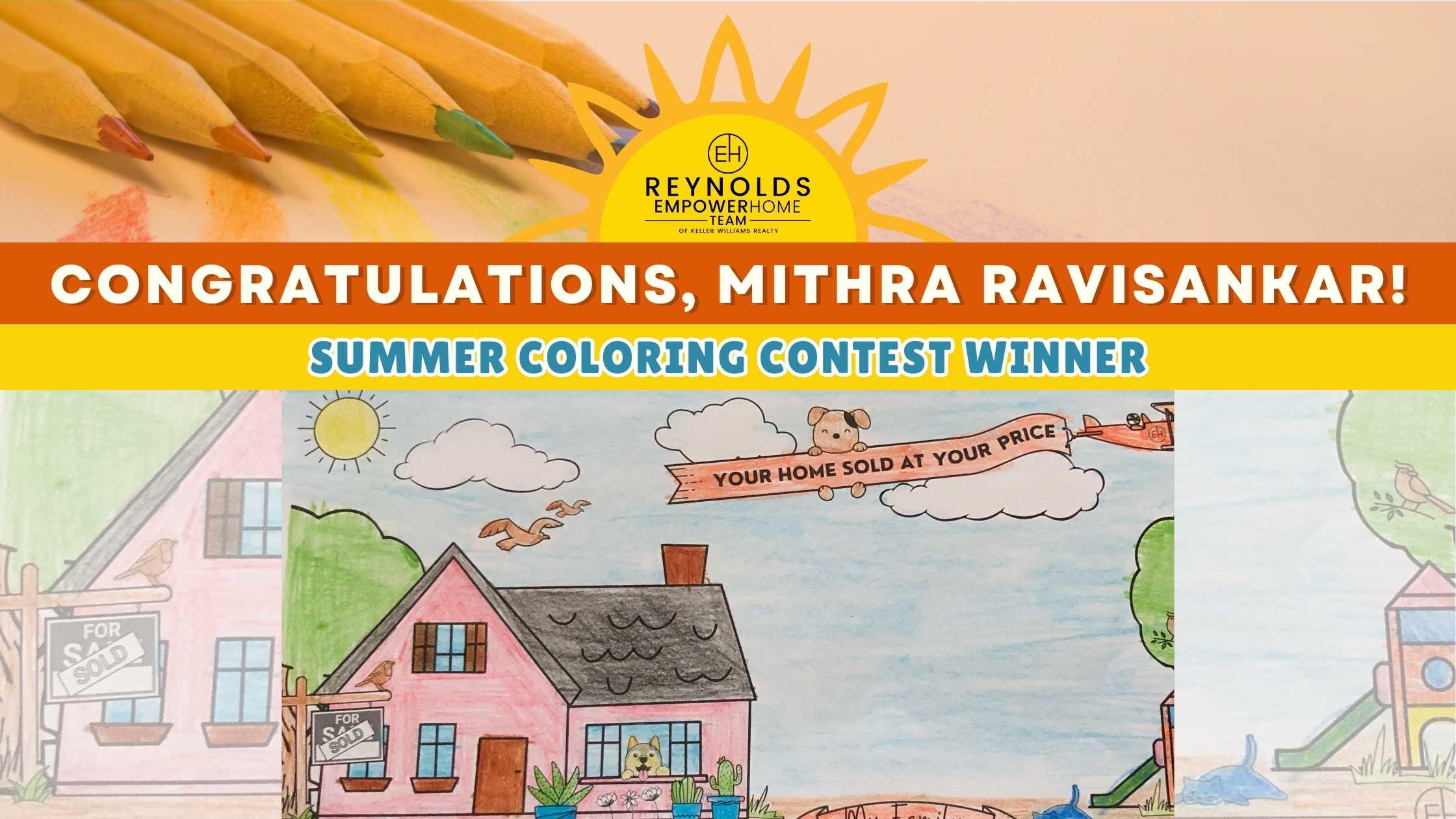 Dan Harker and EmpowerHome Team Announces Coloring Contest Winner!