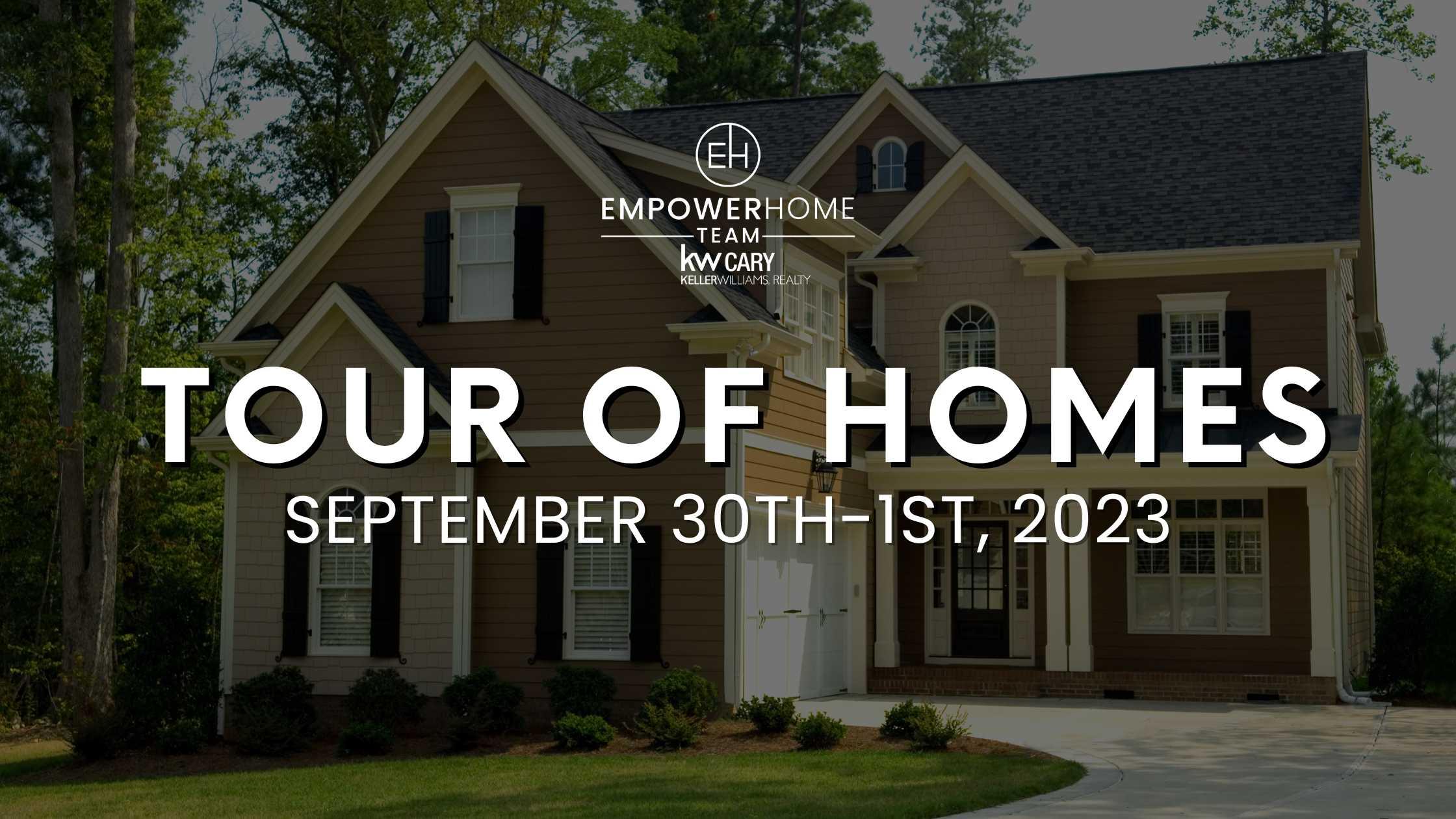 Raleigh Tour of Homes In-Person September 30-1