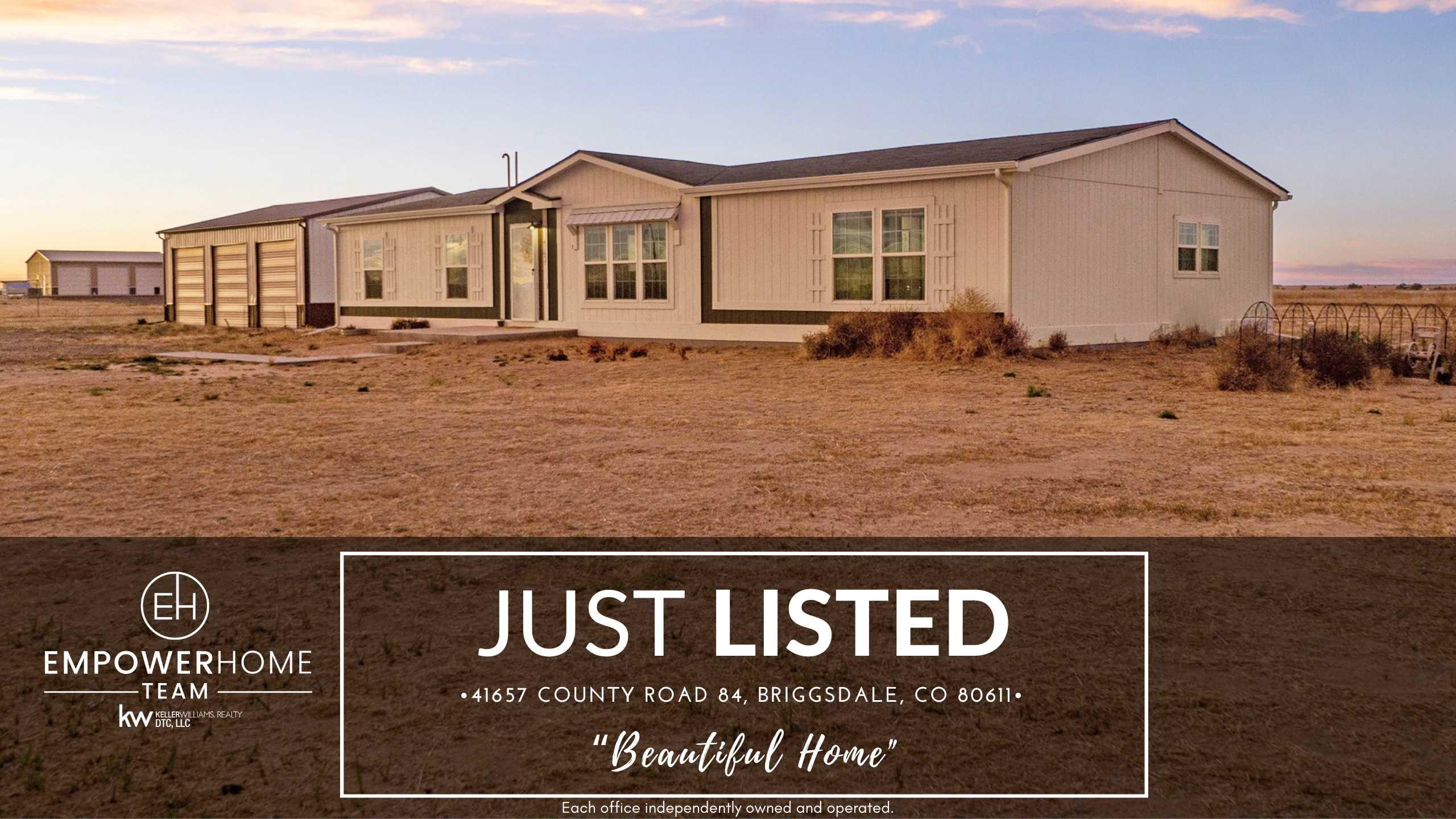 41657 County Road 84, Briggsdale, CO 80611