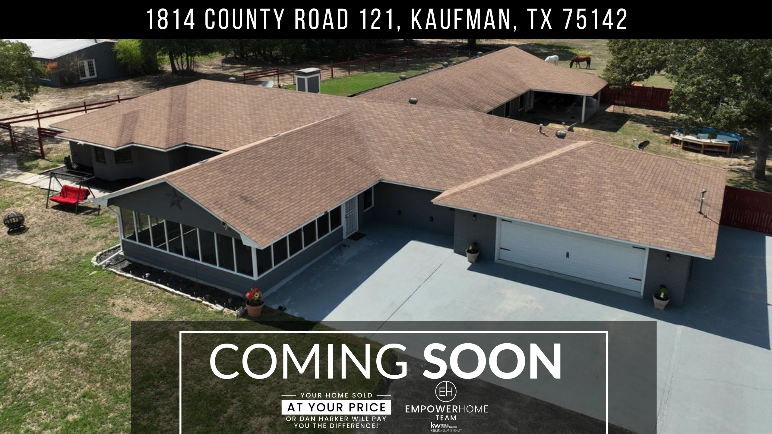 1814 County Road 121, Kaufman, TX 75142