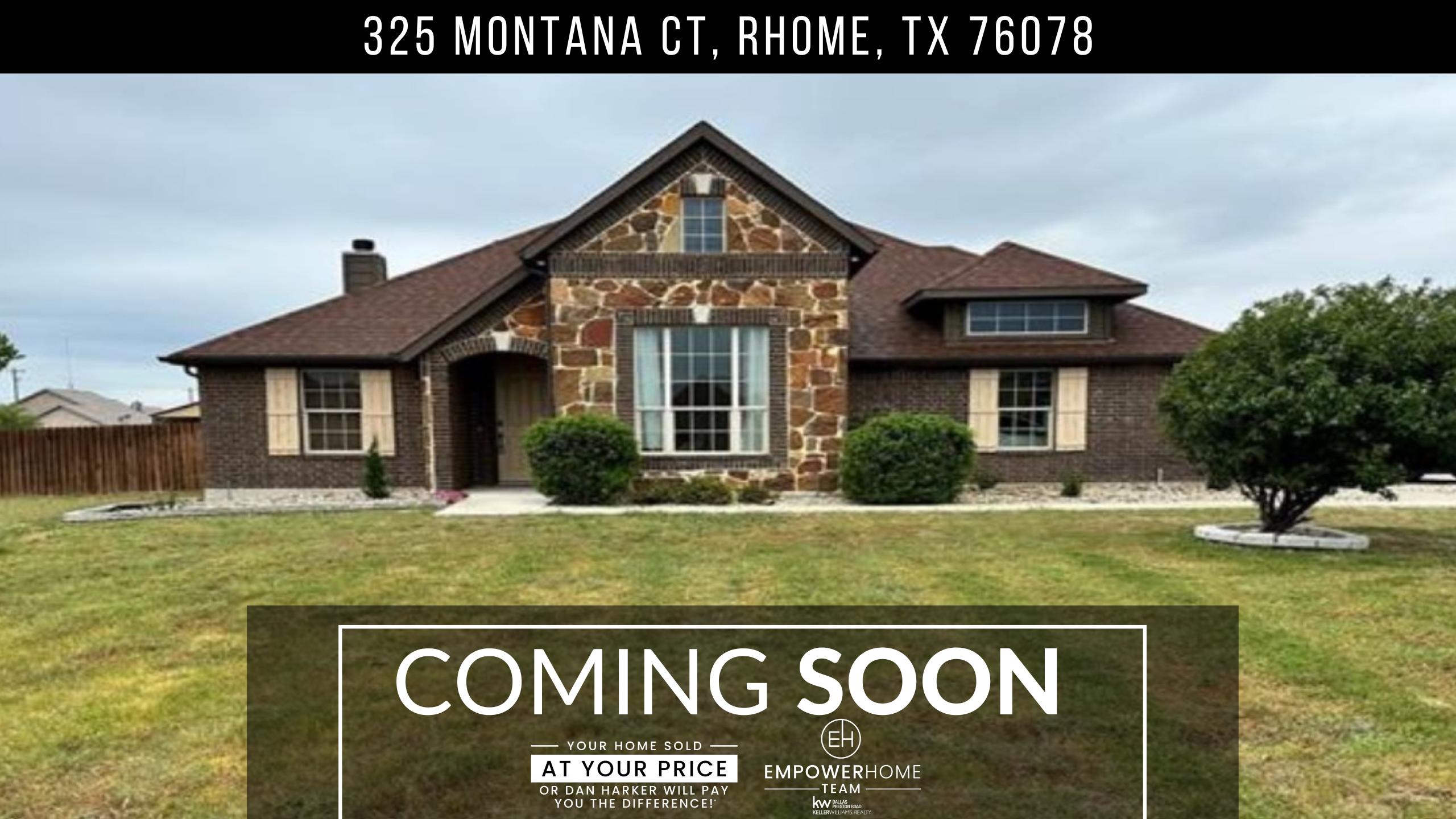 325 Montana Ct, Rhome, TX 76078