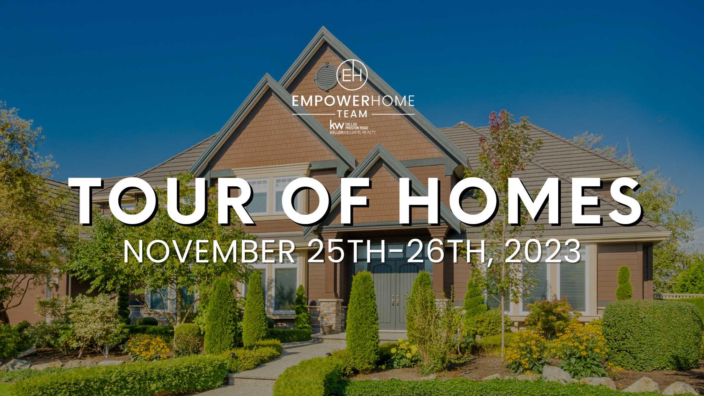 Dallas Tour of Homes In-Person November 25-26