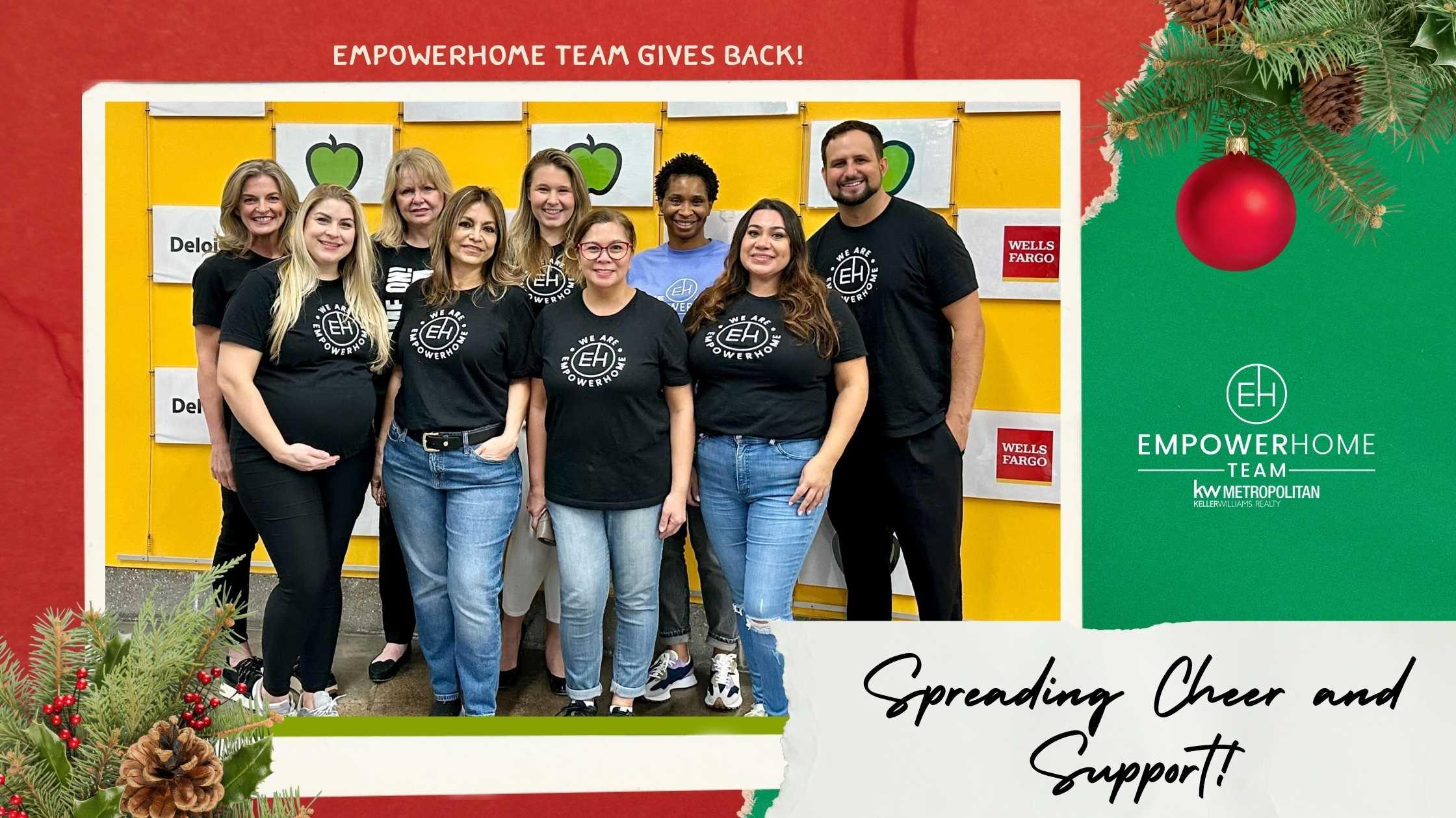 A Day of Giving Back: EmpowerHome Team Volunteering at the Houston Food Bank