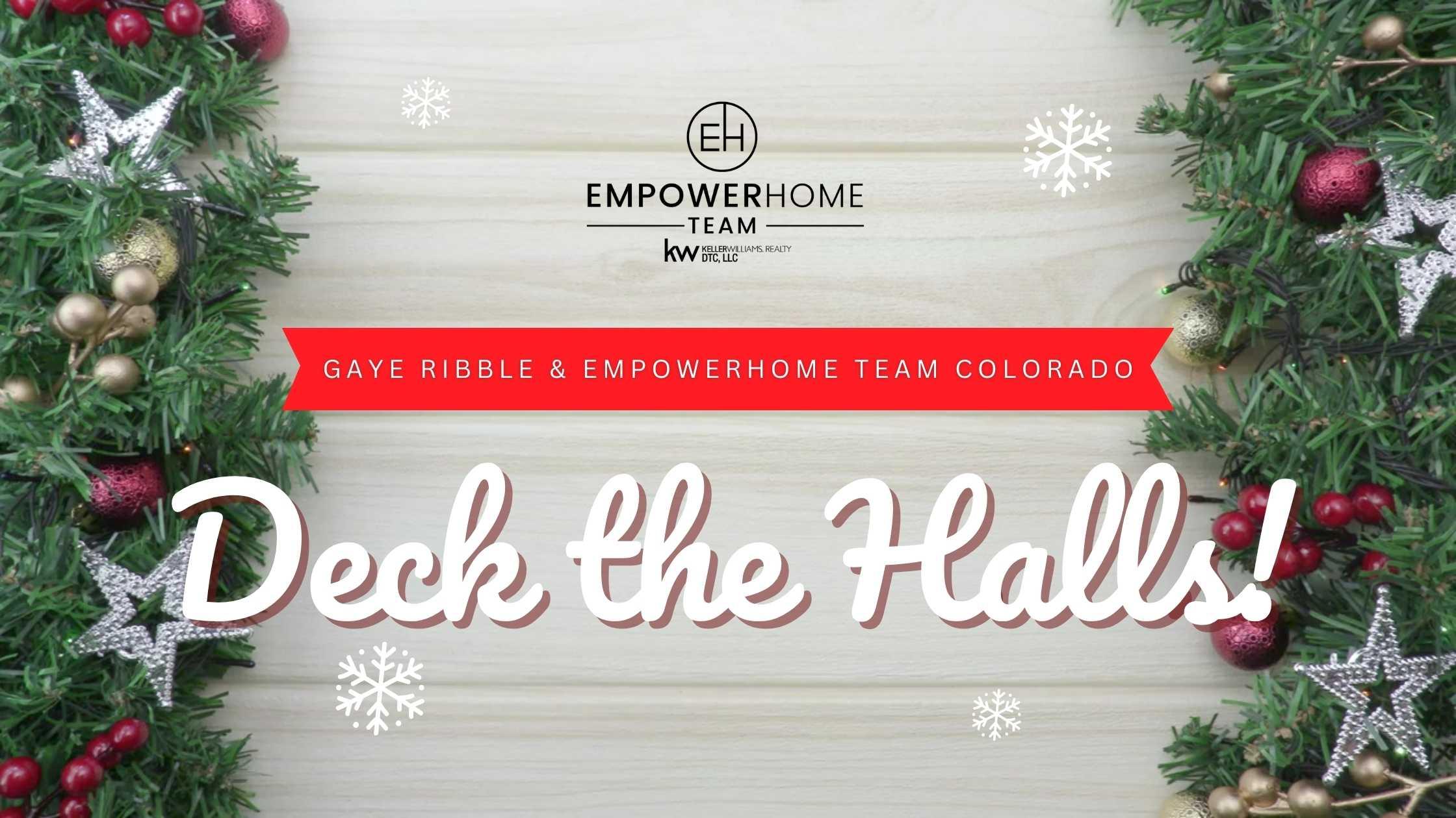 Gaye Ribble and EmpowerHome Team Deck the Halls Client Event!