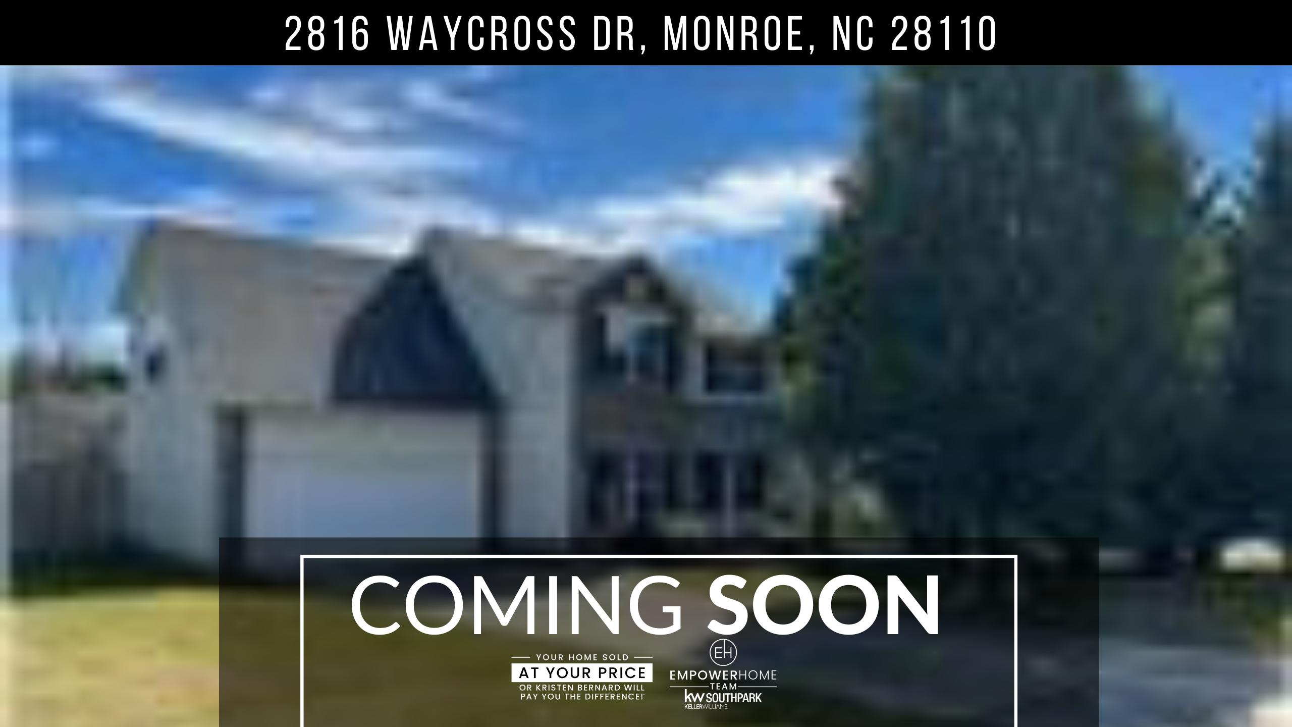 2816 Waycross Dr, Monroe, NC 28110