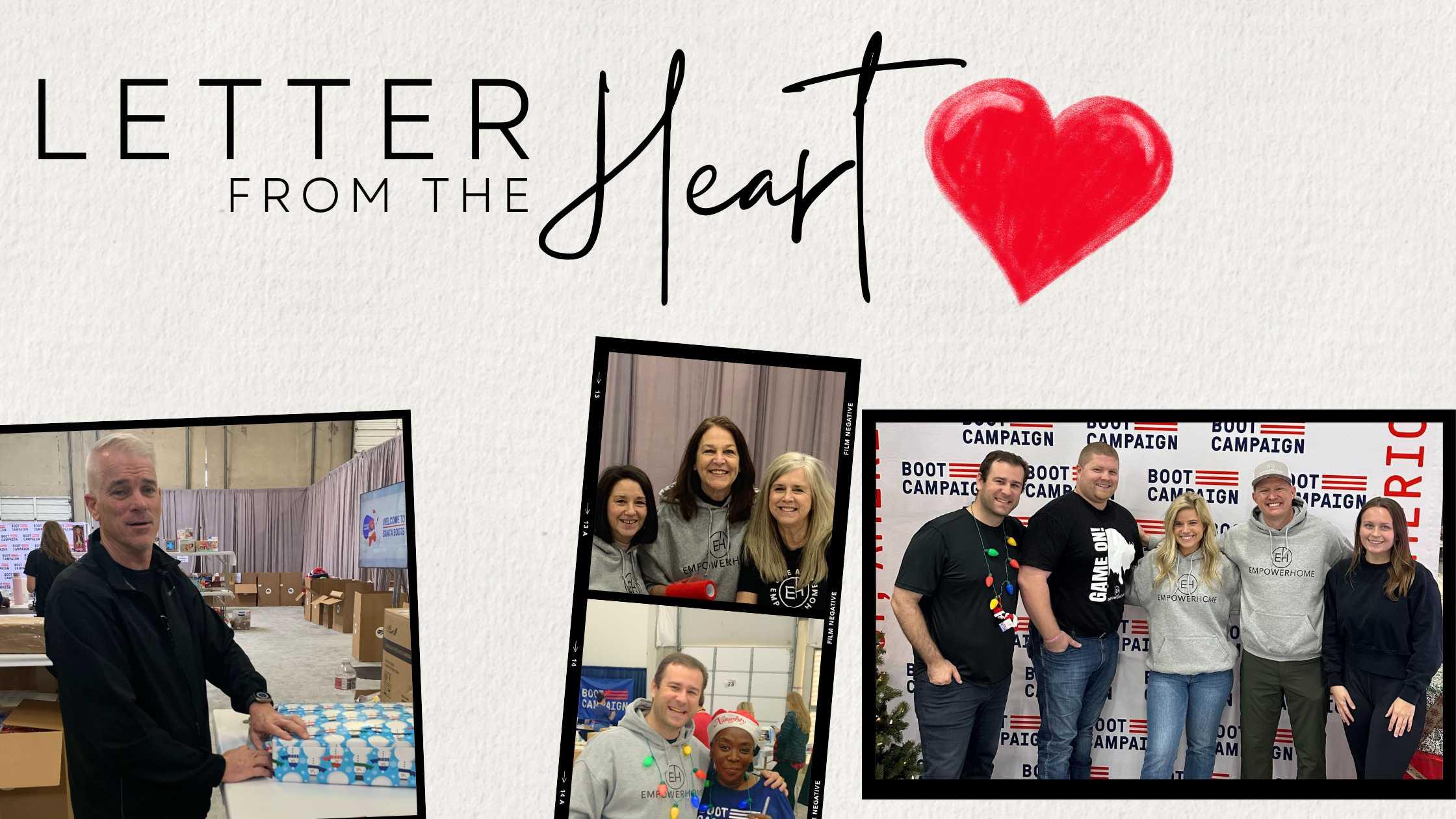 Letter From The Heart from EmpowerHome from Dan Harker from Dallas, TX – January 2024