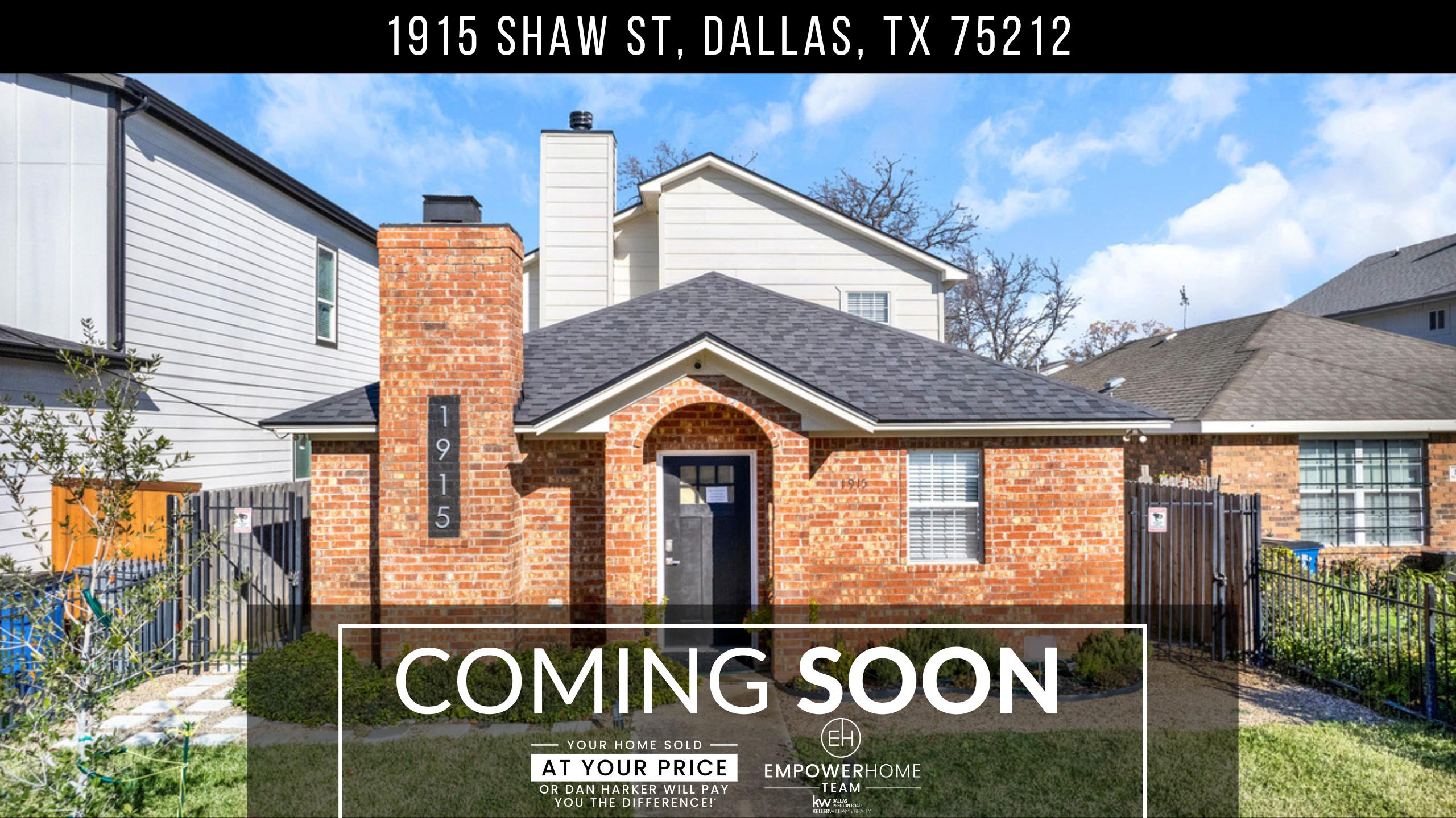 1915 Shaw St, Dallas, TX 75212