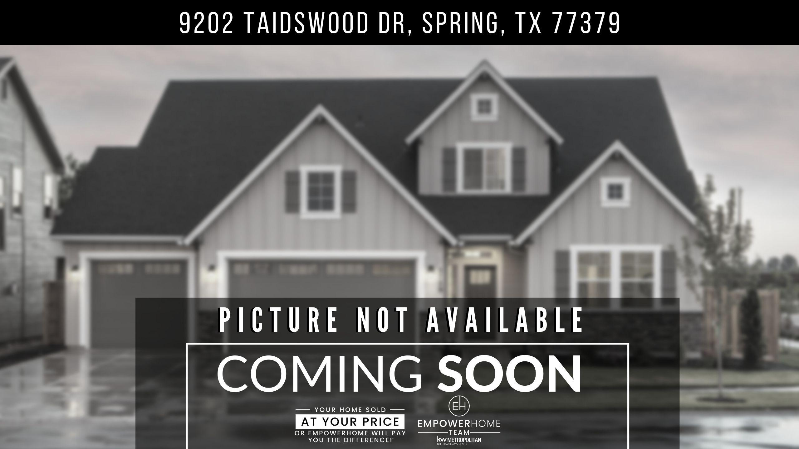 9202 Taidswood Dr, Spring, TX 77379