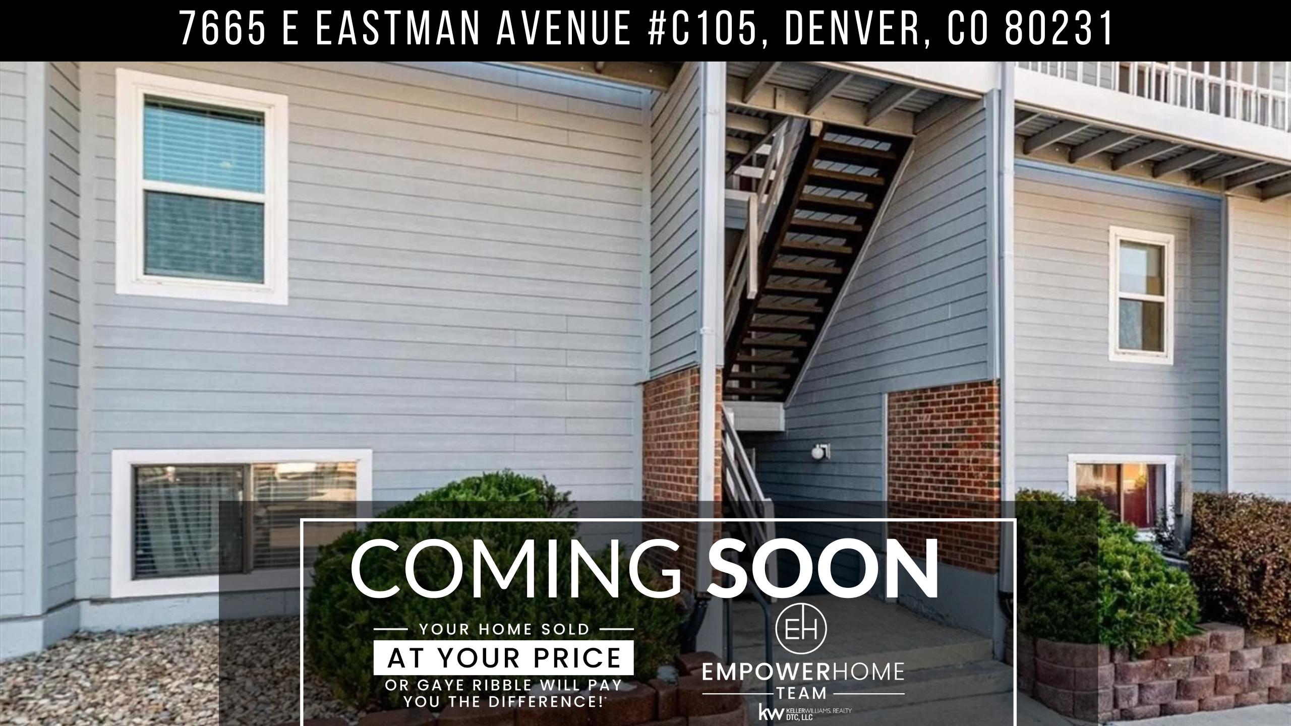 7665 E Eastman Avenue #C105, Denver, CO 80231