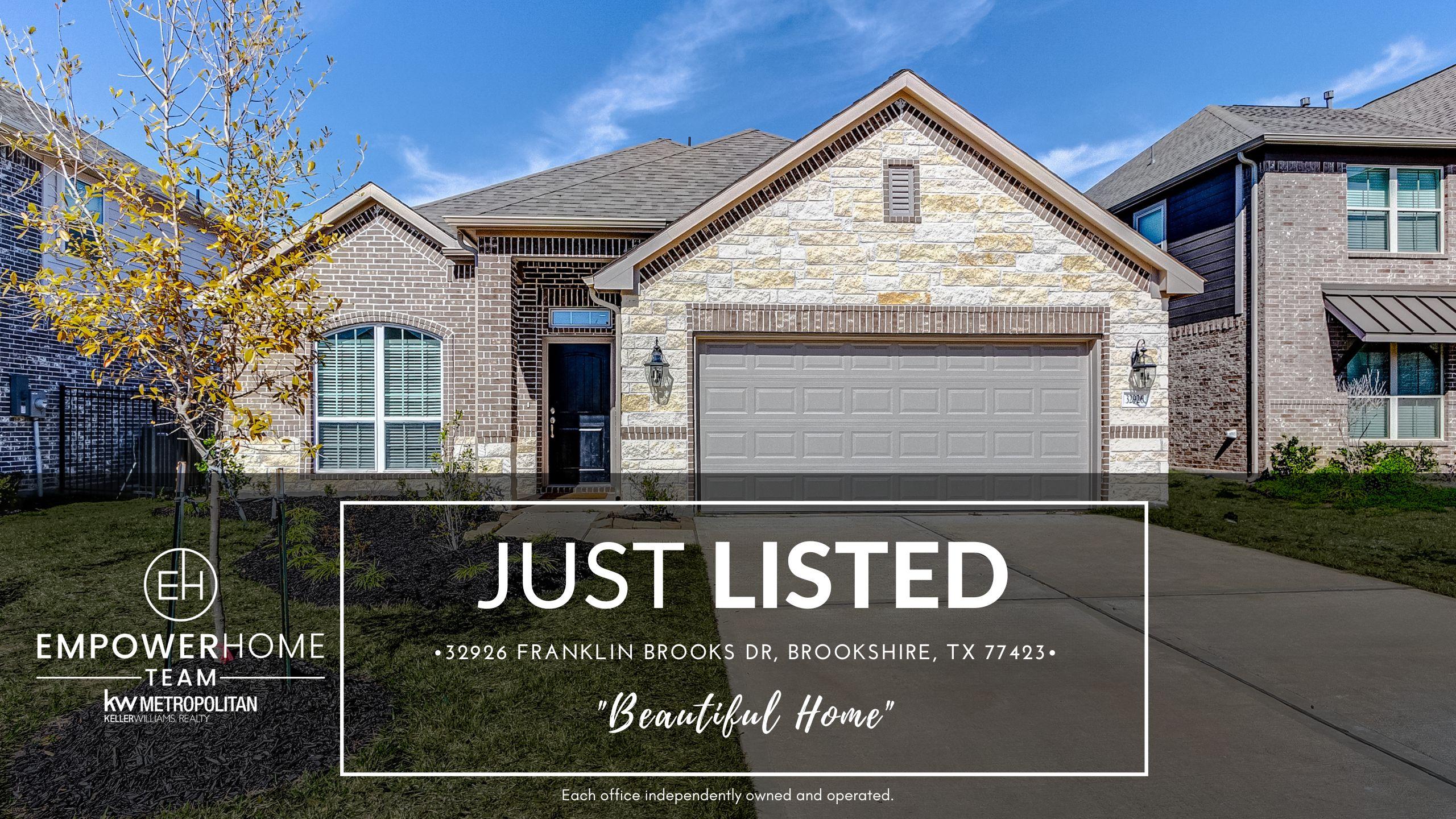 32926 Franklin Brooks Dr, Brookshire, TX 77423