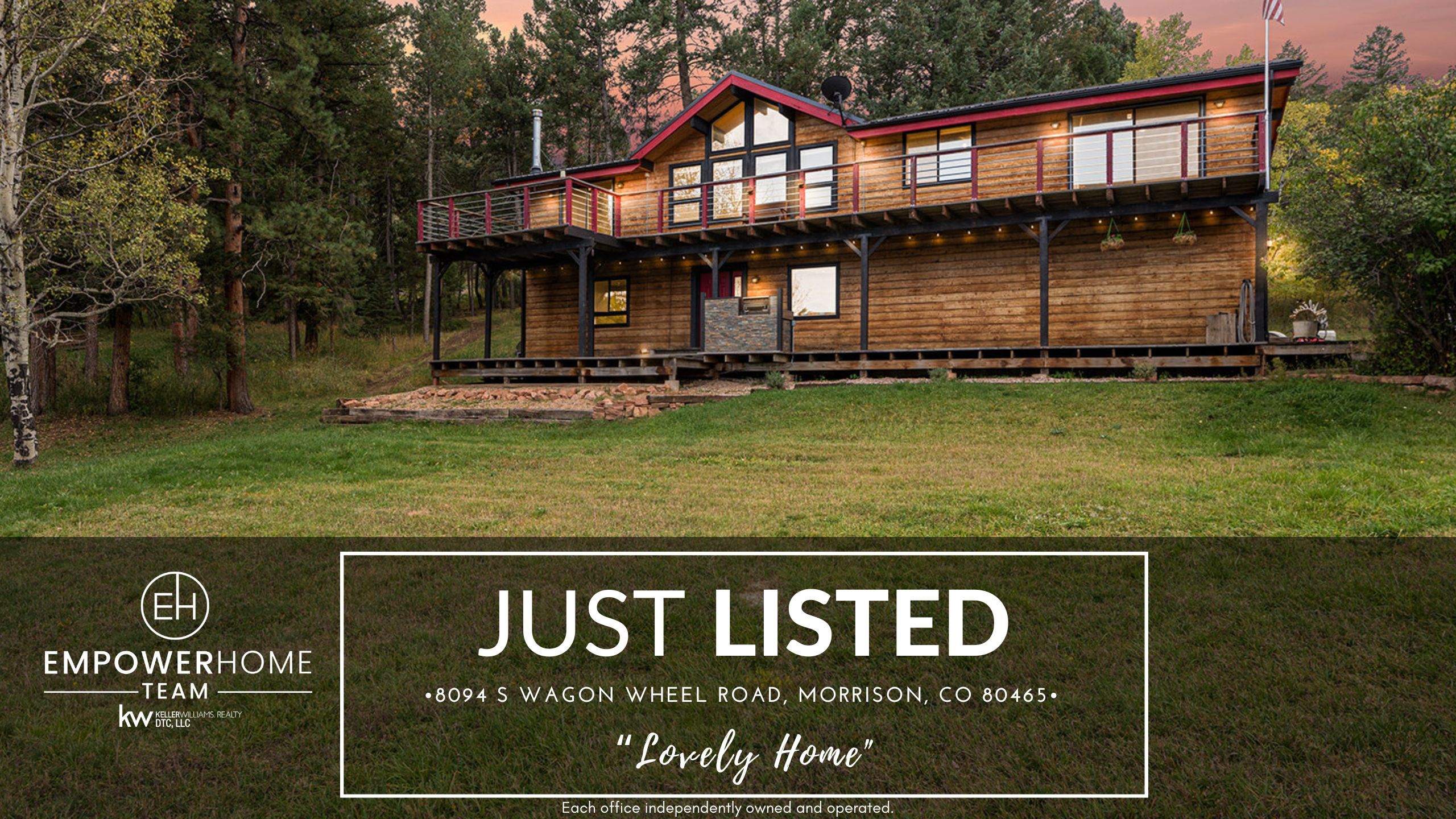 8094 S Wagon Wheel Road, Morrison, CO 80465