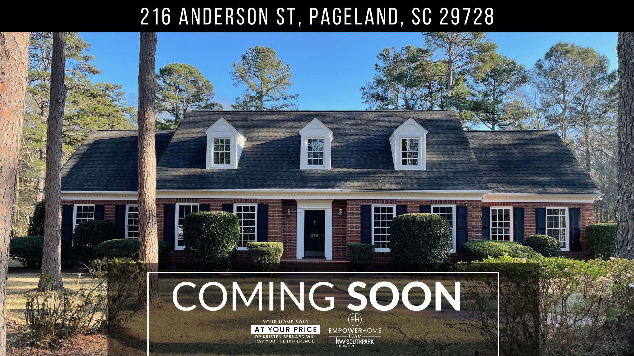 216 Anderson St, Pageland, SC 29728