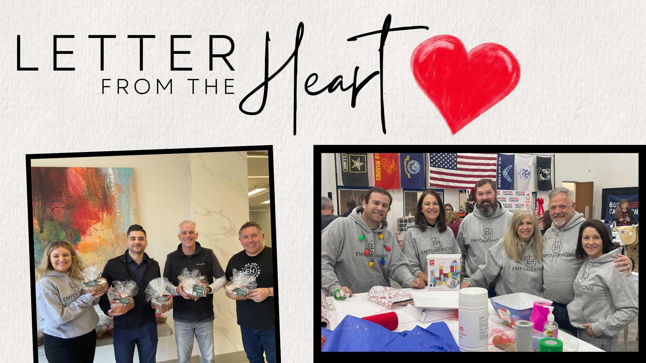 Letter From The Heart from EmpowerHome from Dan Harker from Dallas, TX – March 2024