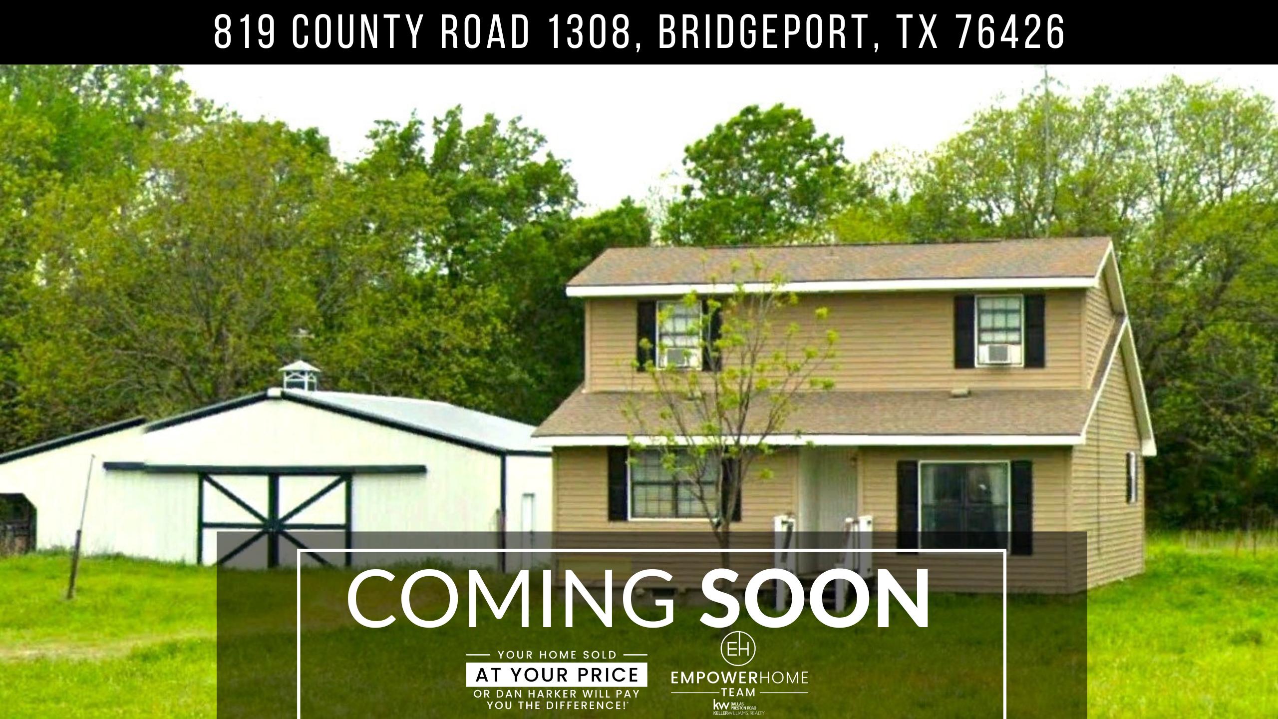 819 County Road 1308, Bridgeport, TX 76426