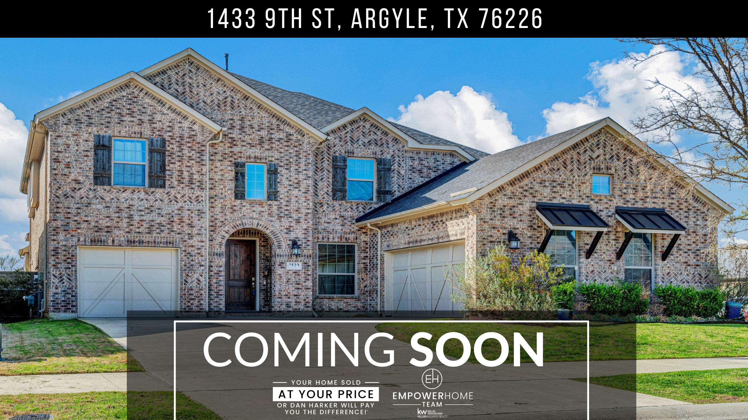 1433 9th St, Argyle, TX 76226