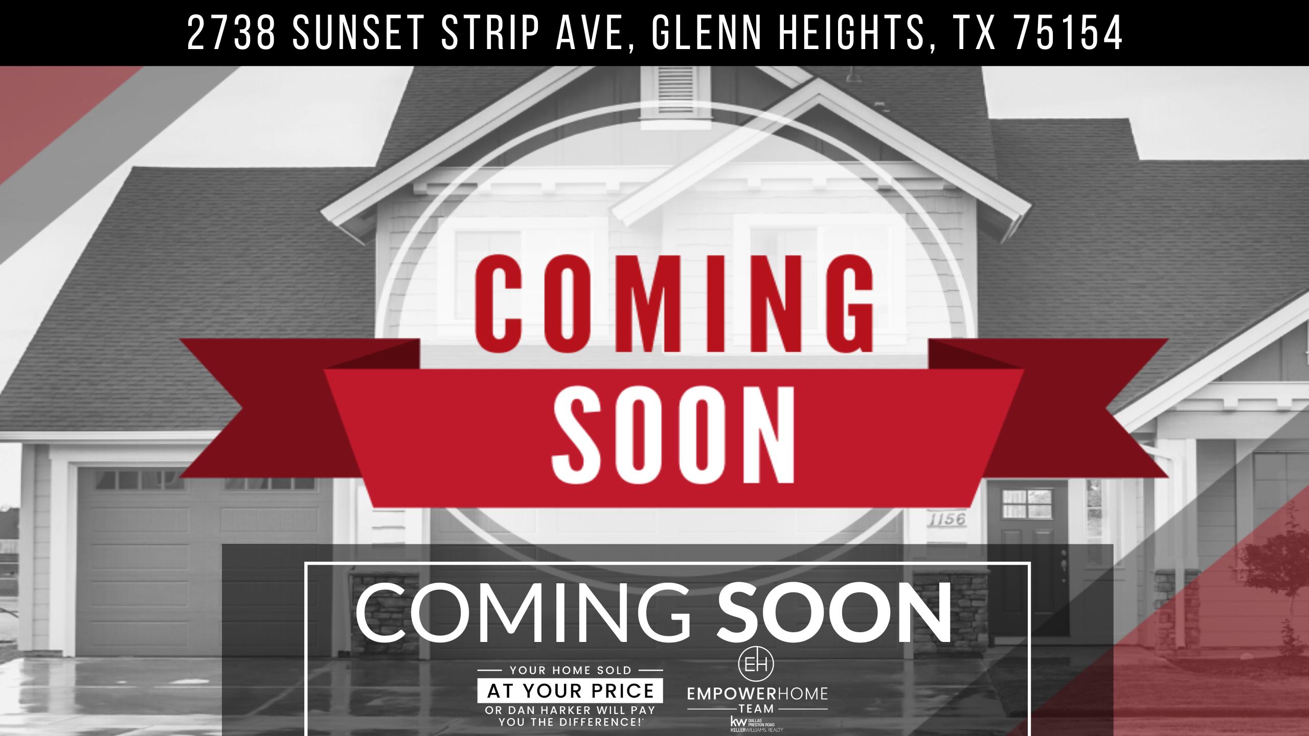 2738 Sunset Strip Ave, Glenn Heights, TX 75154